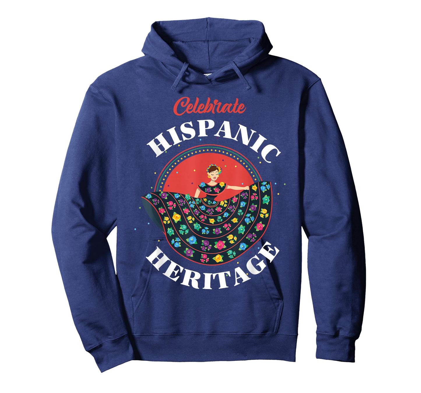 Hispanic Heritage Month Countries Flag Inspiration Dancer T-Shirt