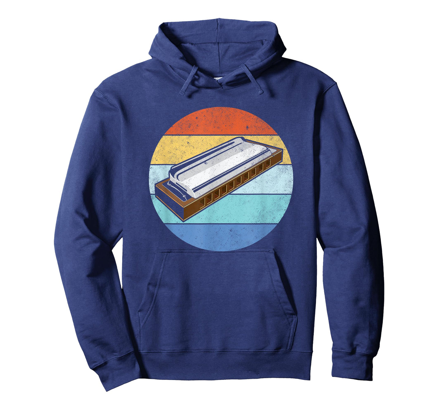 Harmonica Vintage Retro Harmonica Player Gift T-Shirt