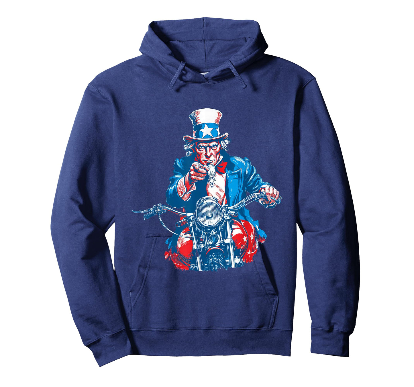 Amazing Motorcycle Costume for Patriotic Lovers T-Shirt