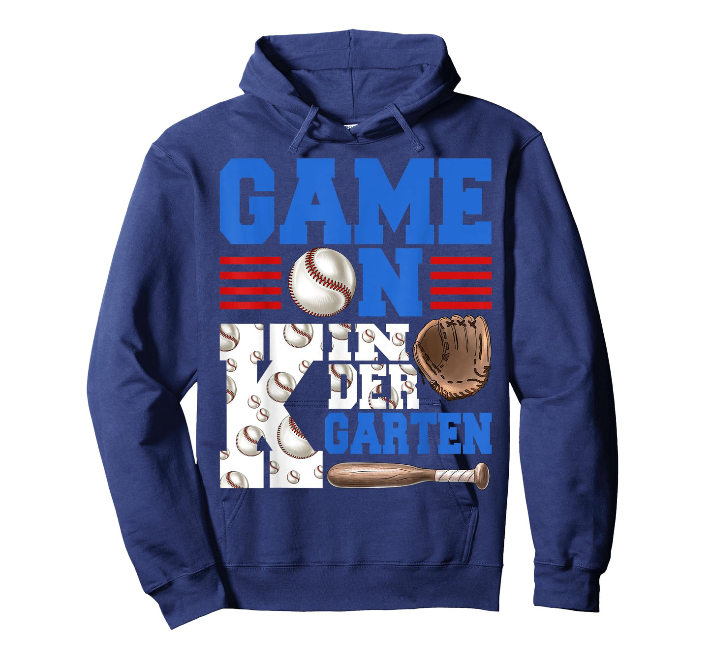Game On Kindergarten Boy Baseball Back to School T-Shirt