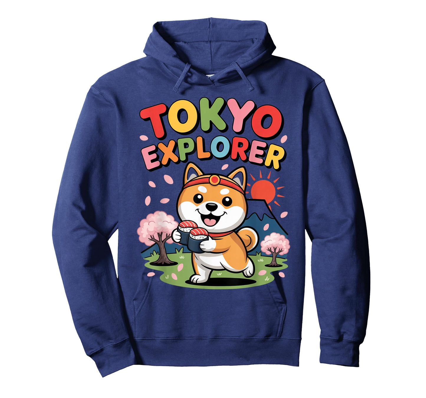 Tokyo Explorer Shiba Inu Japan Art Boys Girls Kids Souvenir T-Shirt