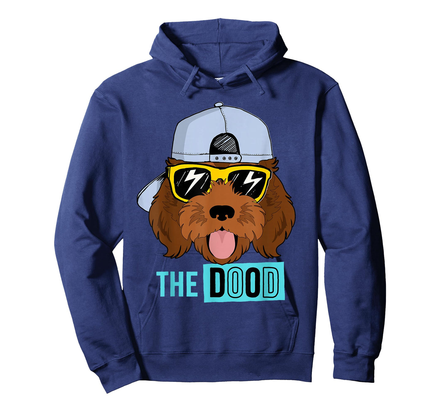 Chocolate Golden Doodle Dog, The Dood Brown Gooldendoodle T-Shirt