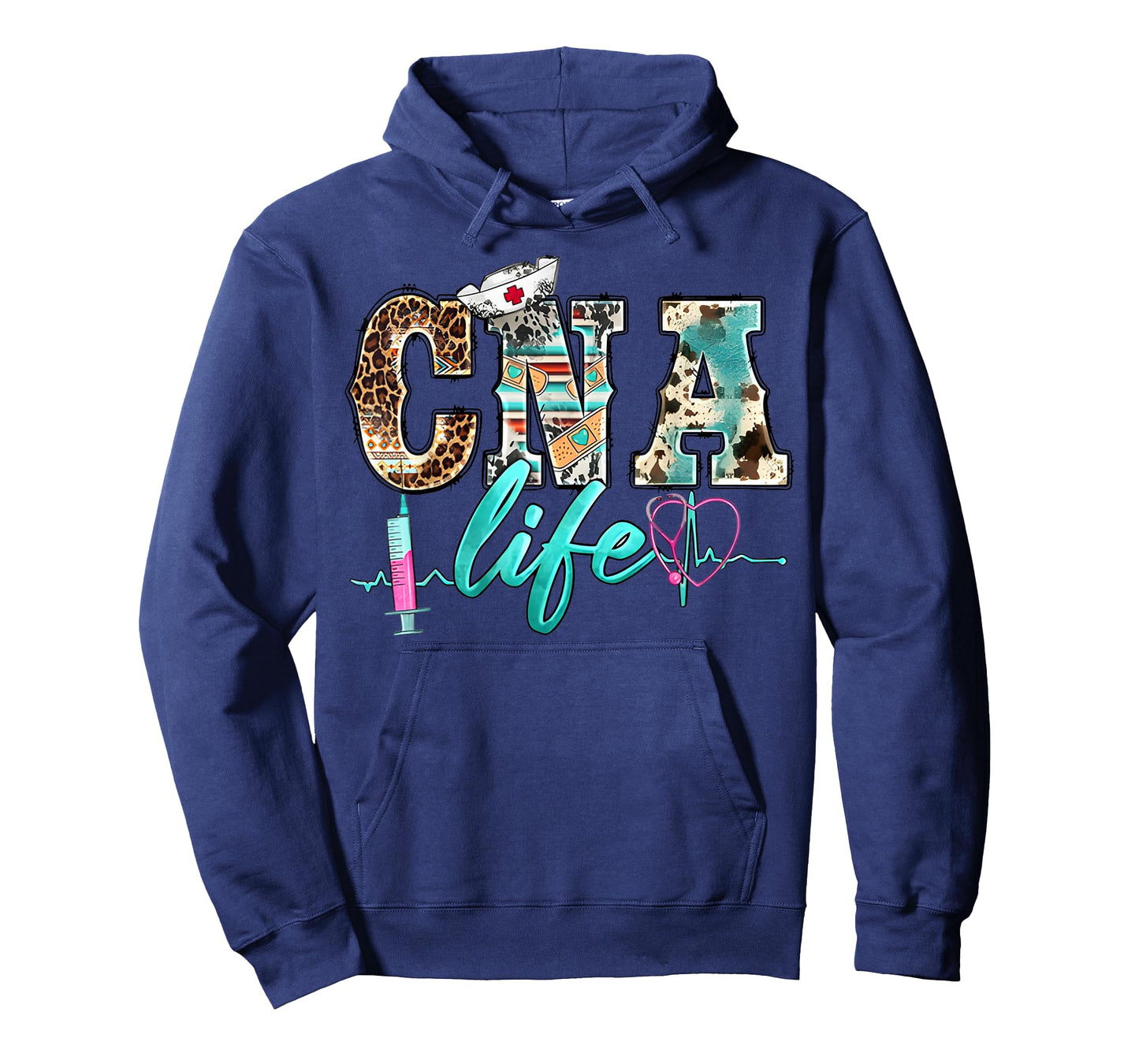 CNA Life Certified Nursing Assistant Medical Worker Hospital T-Shirt