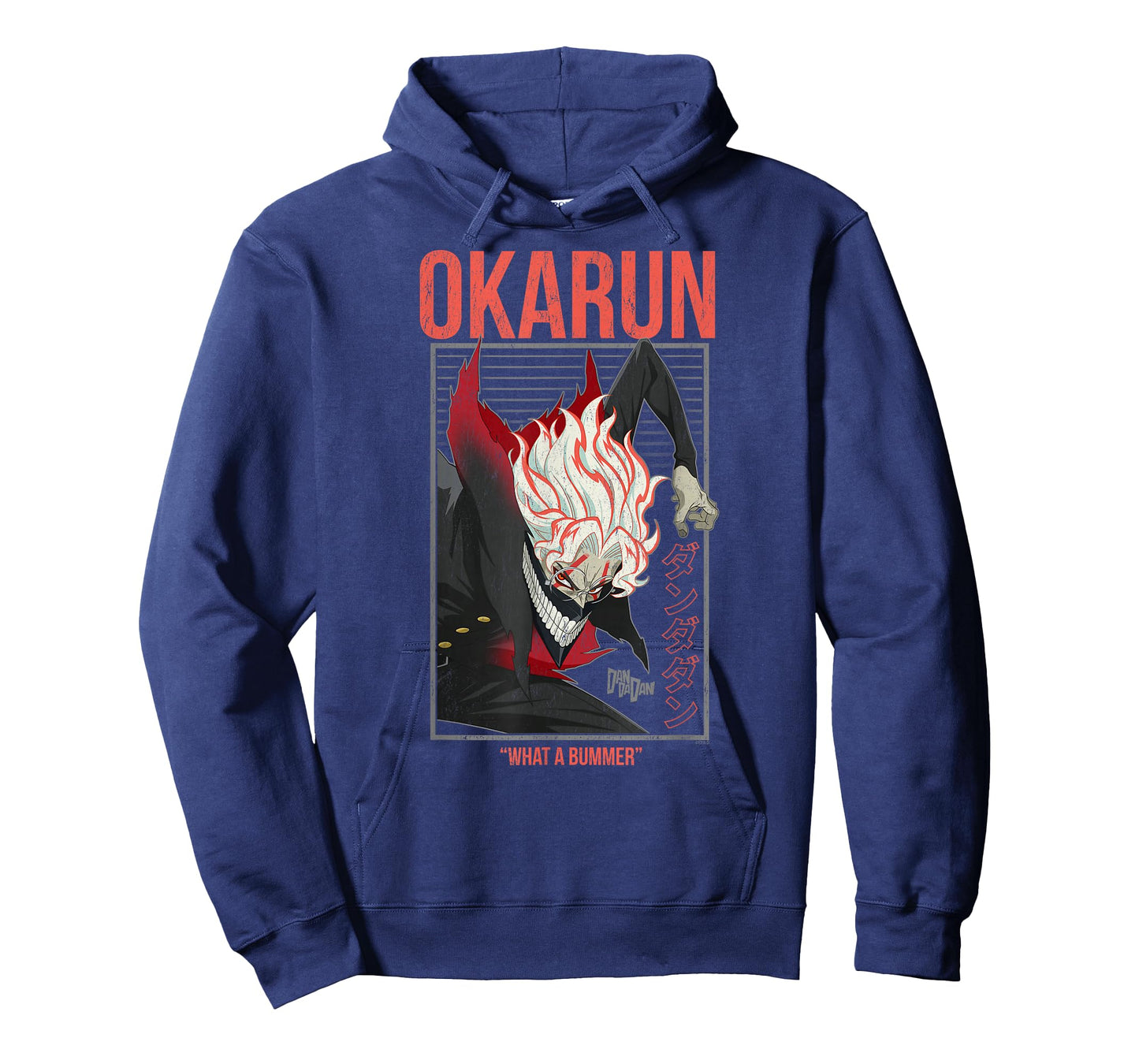 Dan Da Dan What a Bummer Okarun with Kanji Anime T-Shirt