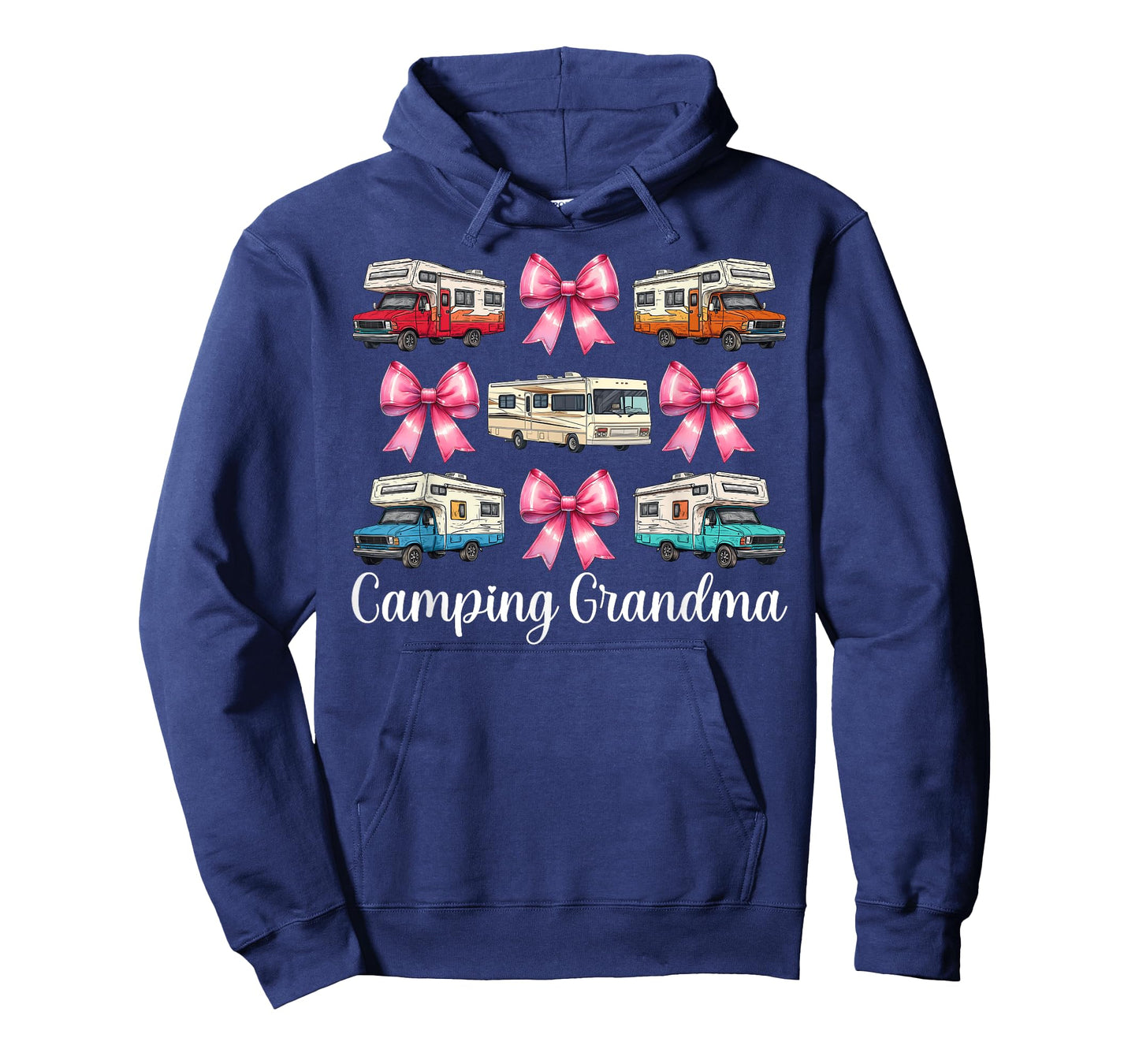 Camping Grandma RV Camping Camper Motorhome Nana Coquette T-Shirt