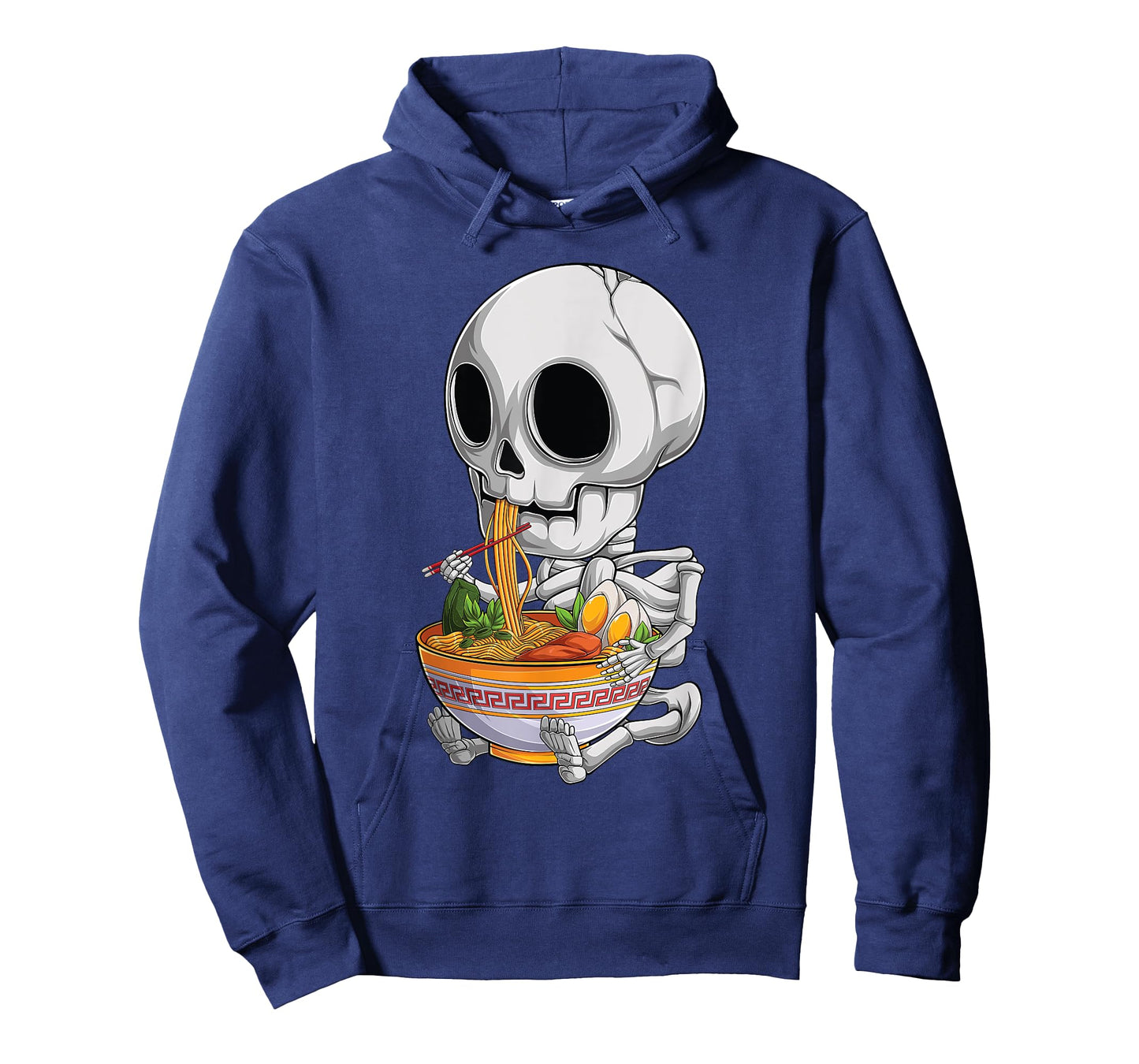 kawaii japanese anime Skeleton Halloween ramen Food Lovers T-Shirt