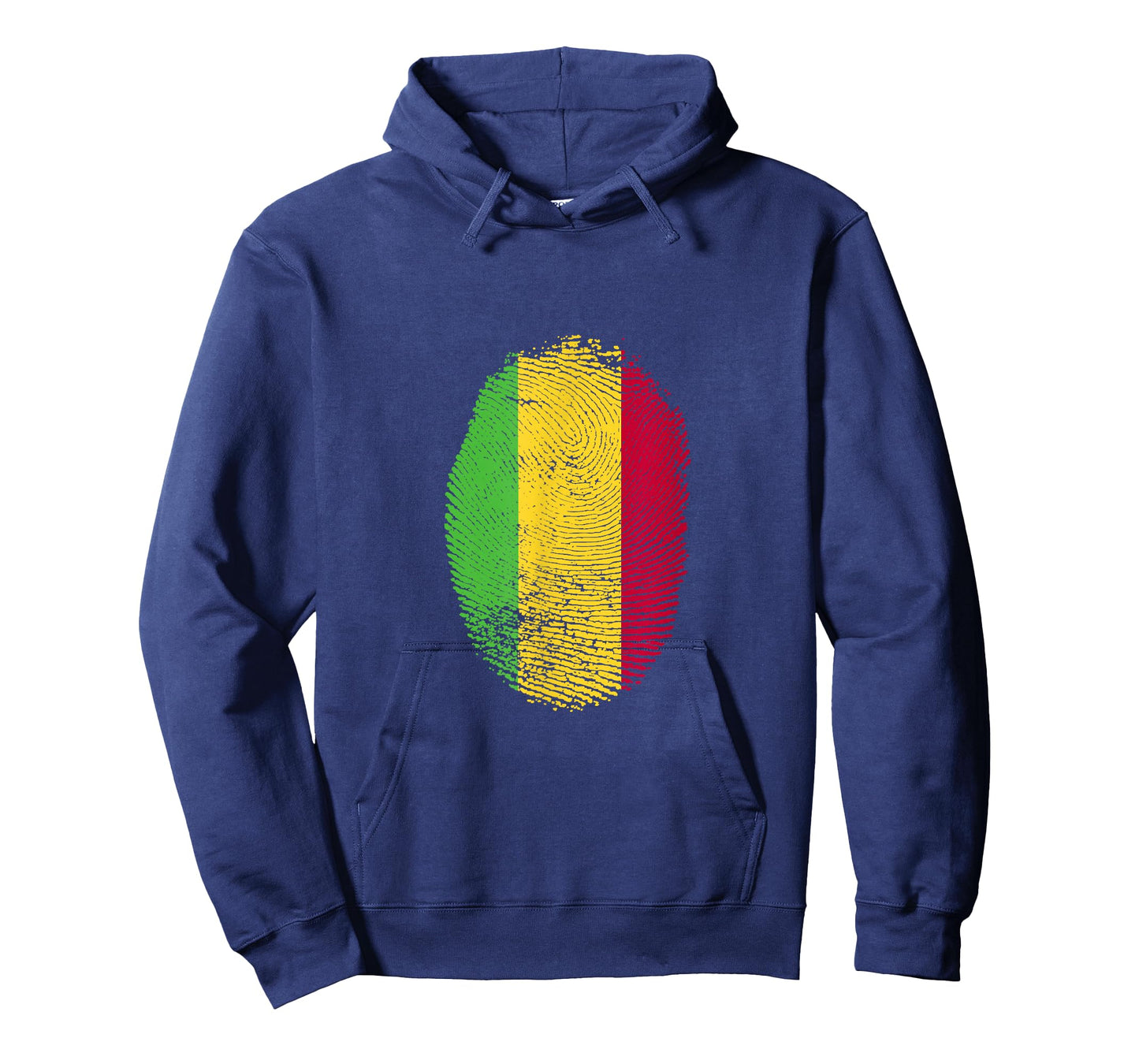 Mali Flag Fingerprint Proud Malians Men Women Kids DNA T-Shirt