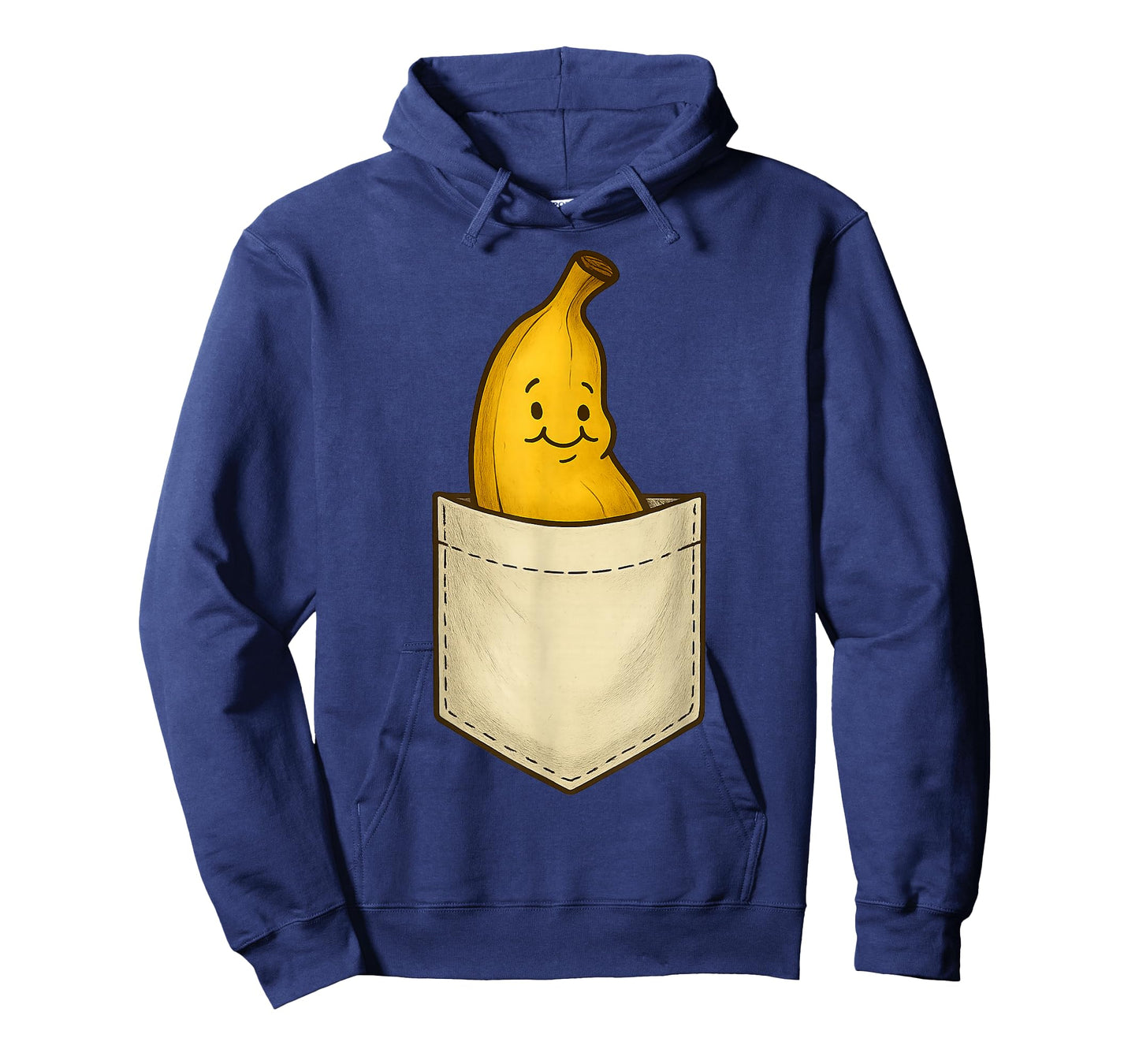 Happy Banana in Pocket Fun Design for Fruit Lovers T-Shirt