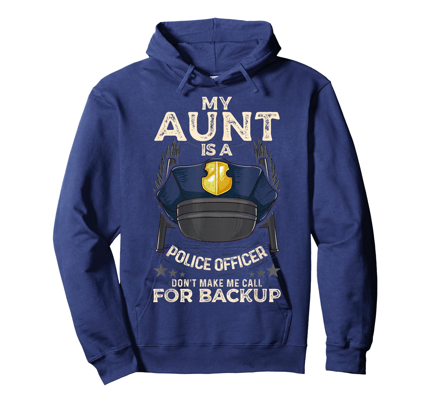 My Aunt Is A Police Officer Proud Cop Aunty Matching Family T-Shirt