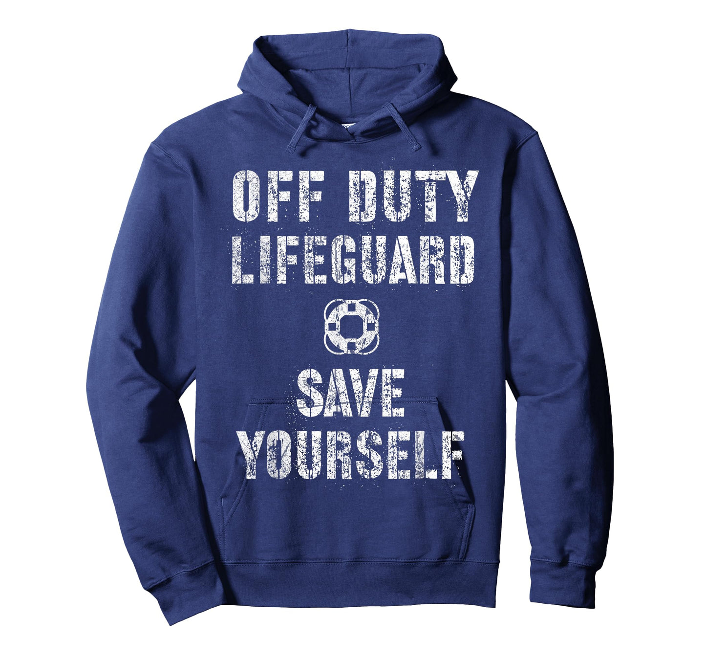 Funny Off Duty Save Yourself Lifeguard Swimming Pool Beach T-Shirt