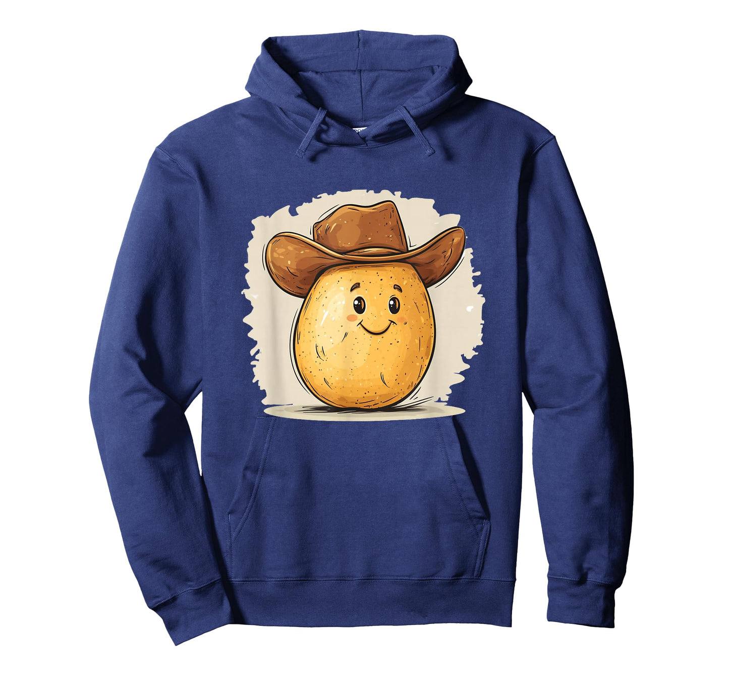 Cowboy Potato Costume with Western Hat for Boys and Girls T-Shirt