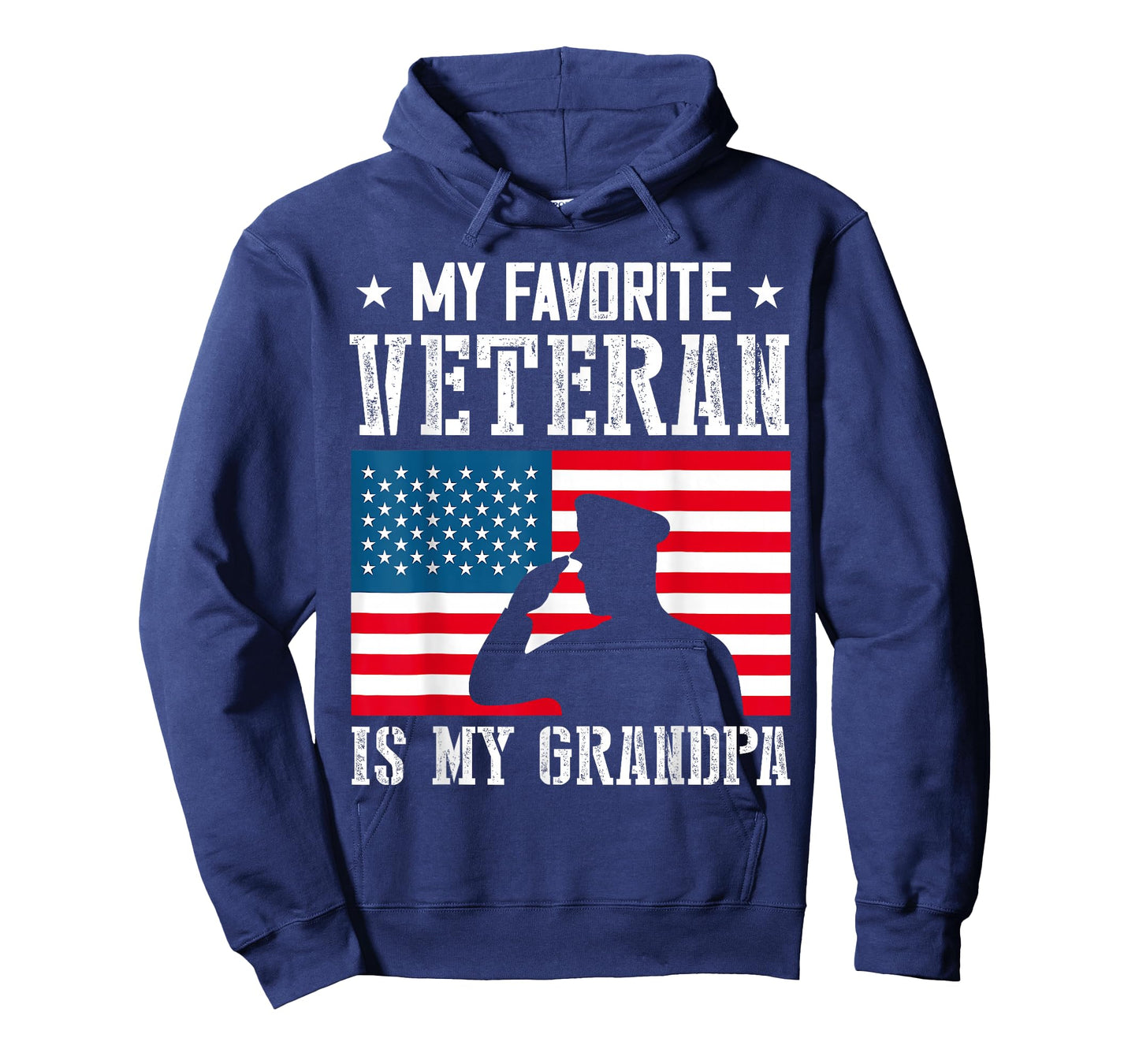 My Favorite Veteran is My Grandpa Veterans Day Thank You T-Shirt