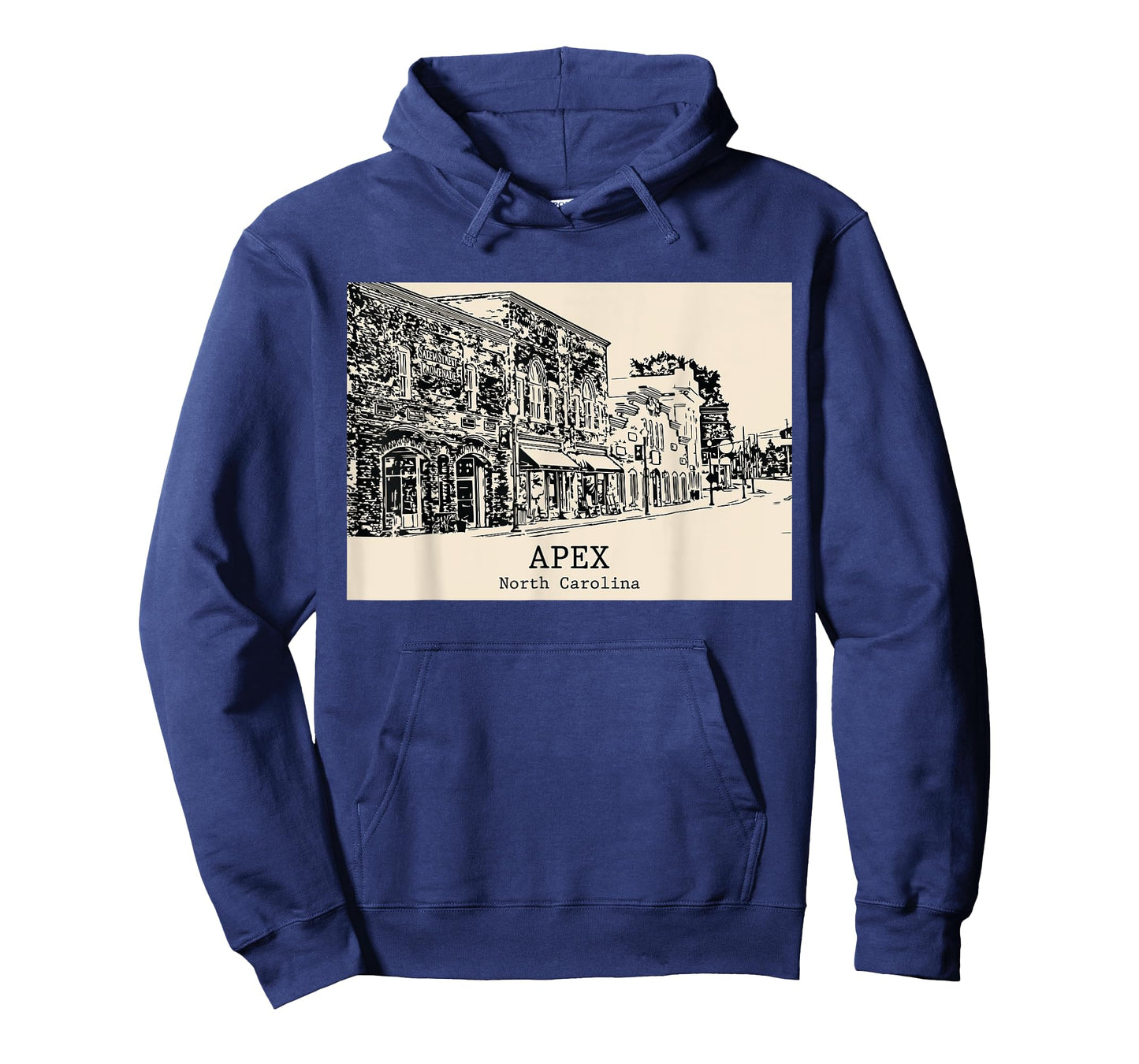 Apex North Carolina Vintage Retro Travel Souvenir T-Shirt
