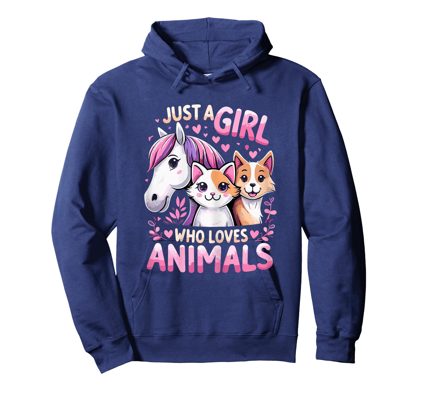 Cute Animal Just A Girl Who Loves Animals T-Shirt