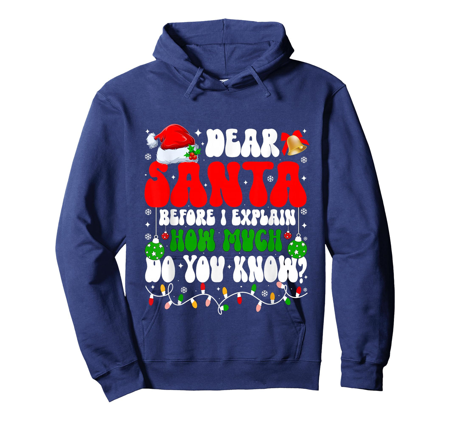 Funny Christmas Kids Adults Dear Santa I Can Explain T-Shirt