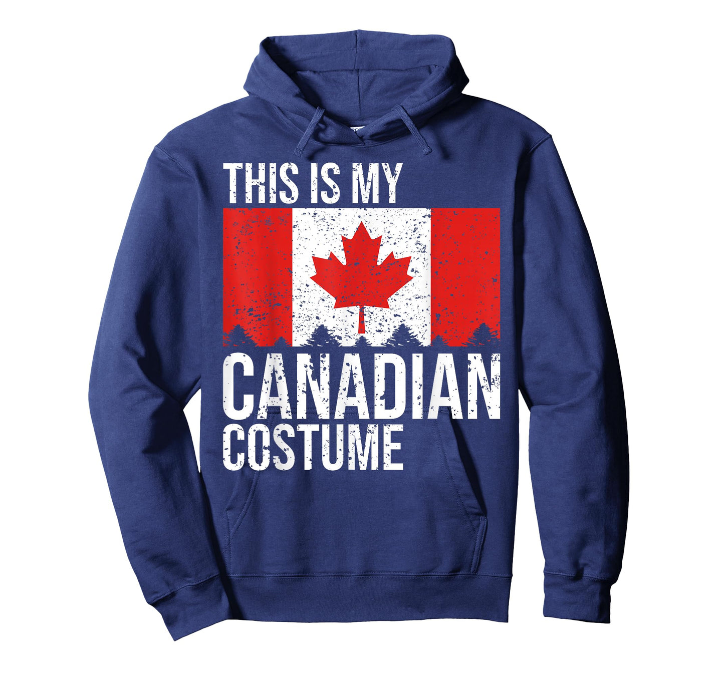 Vintage This Is My Canadian Flag Costume for Halloween T-Shirt