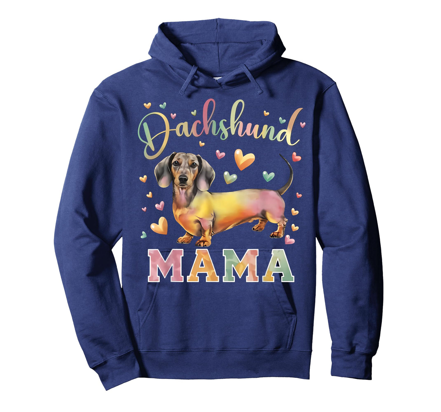 Dachshund Mom Weiner Dog Lover Doxie Mama Christmas Xmas Pet T-Shirt