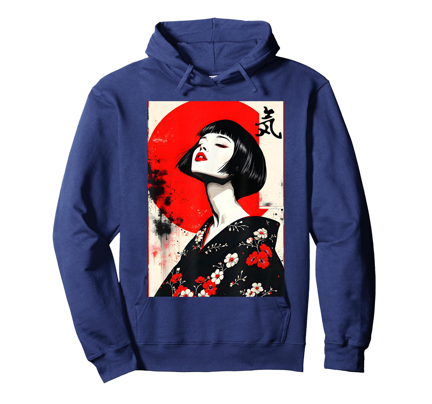 Japanese Geisha Girl Shirt Women Ukiyo-e Vintage Anime Art T-Shirt