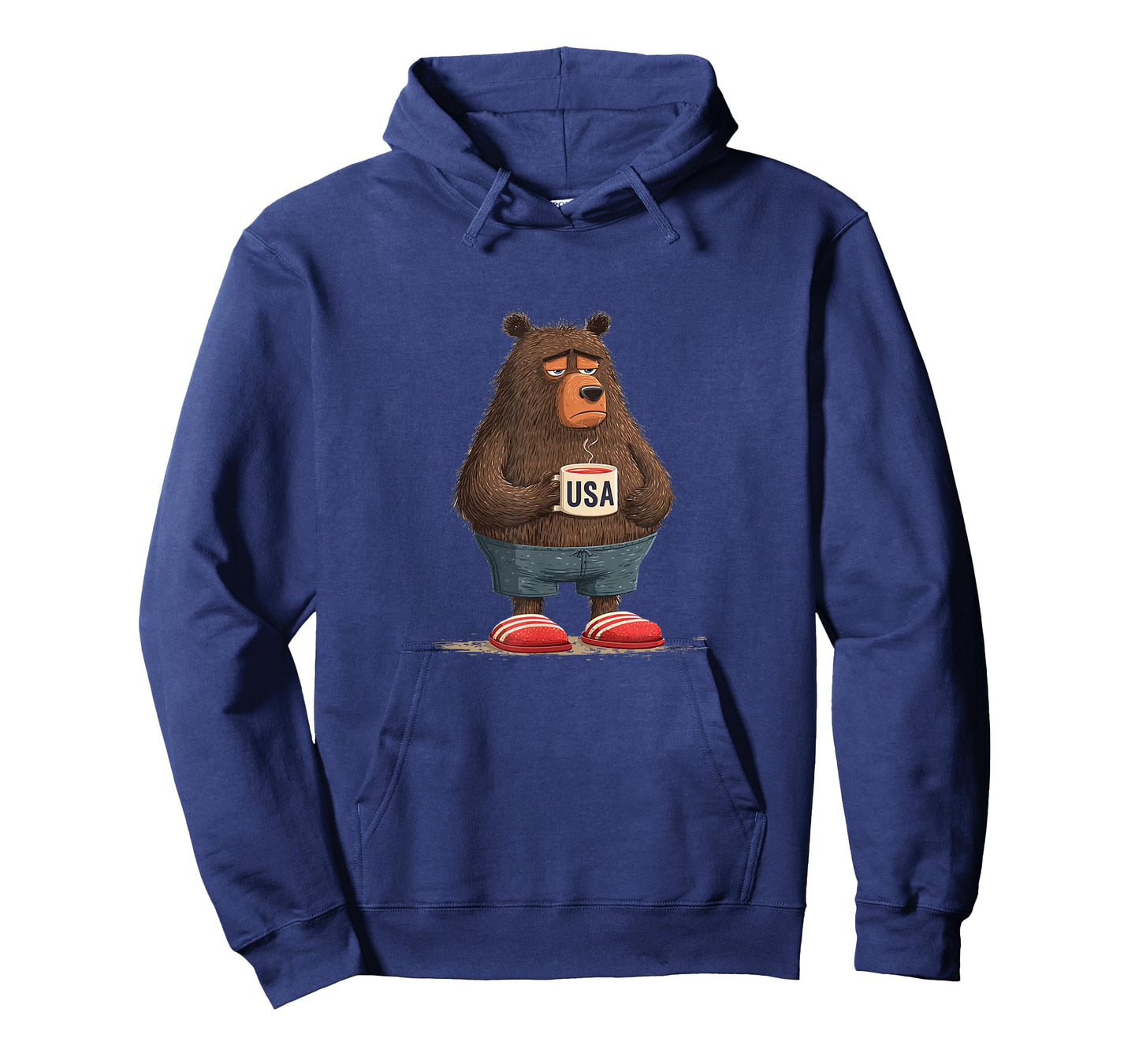 Awesome Bear with Coffee Cup for Mugs and Bears Lovers T-Shirt