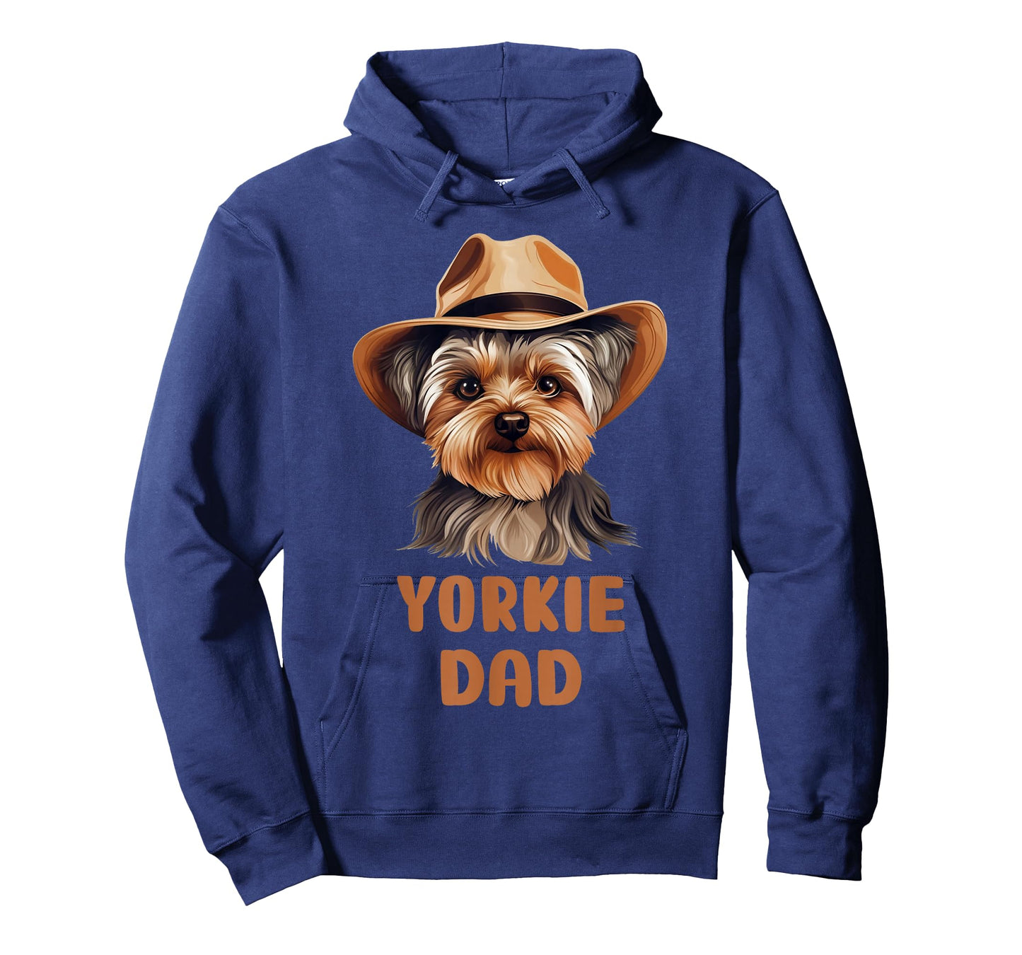 Cute Yorkie Dad Dog Lovers Gift Funny Puppy Yorkie Owner T-Shirt