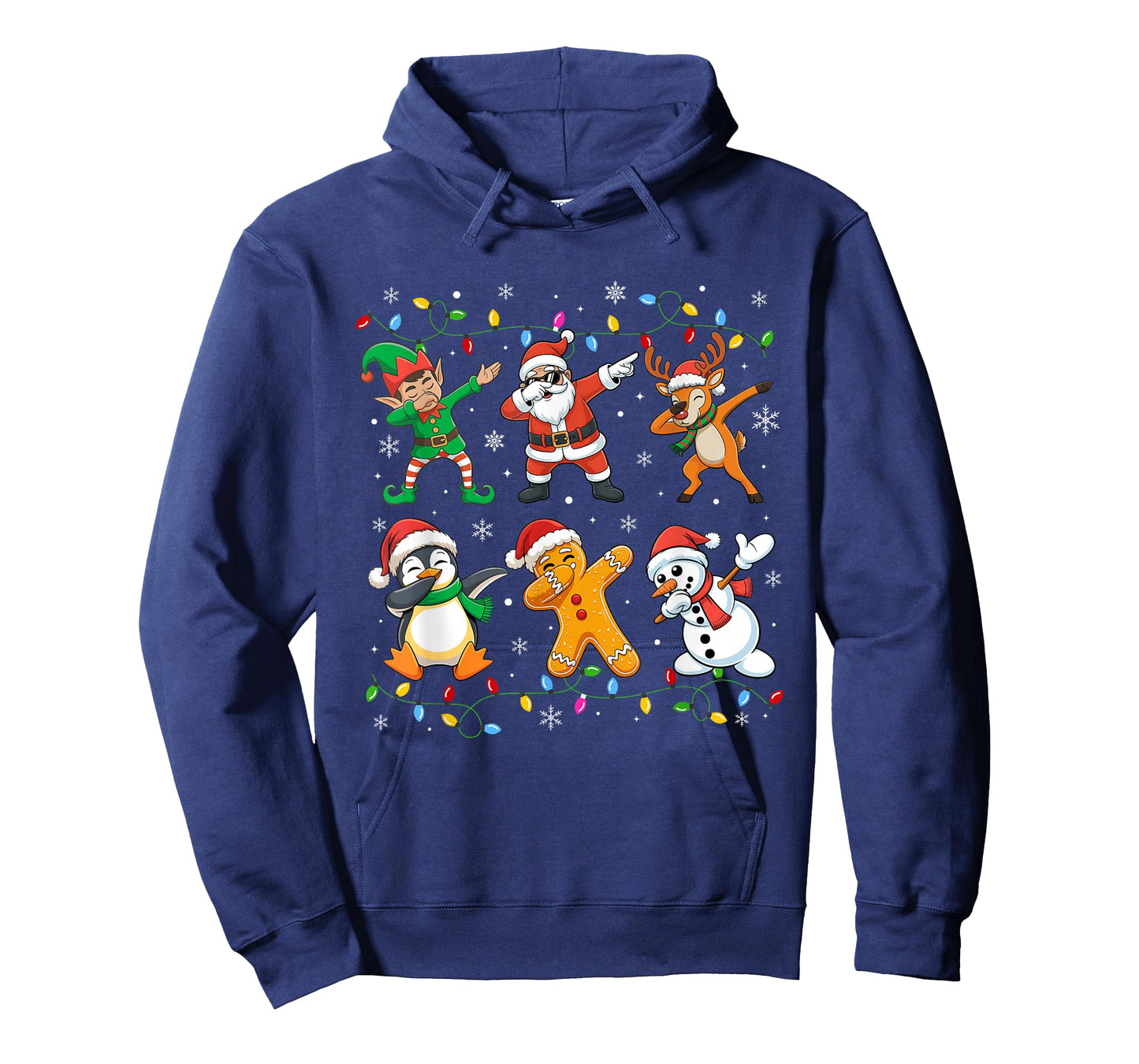 Dabbing Santa Elf Friends Christmas Boys Girls Men Xmas T-Shirt