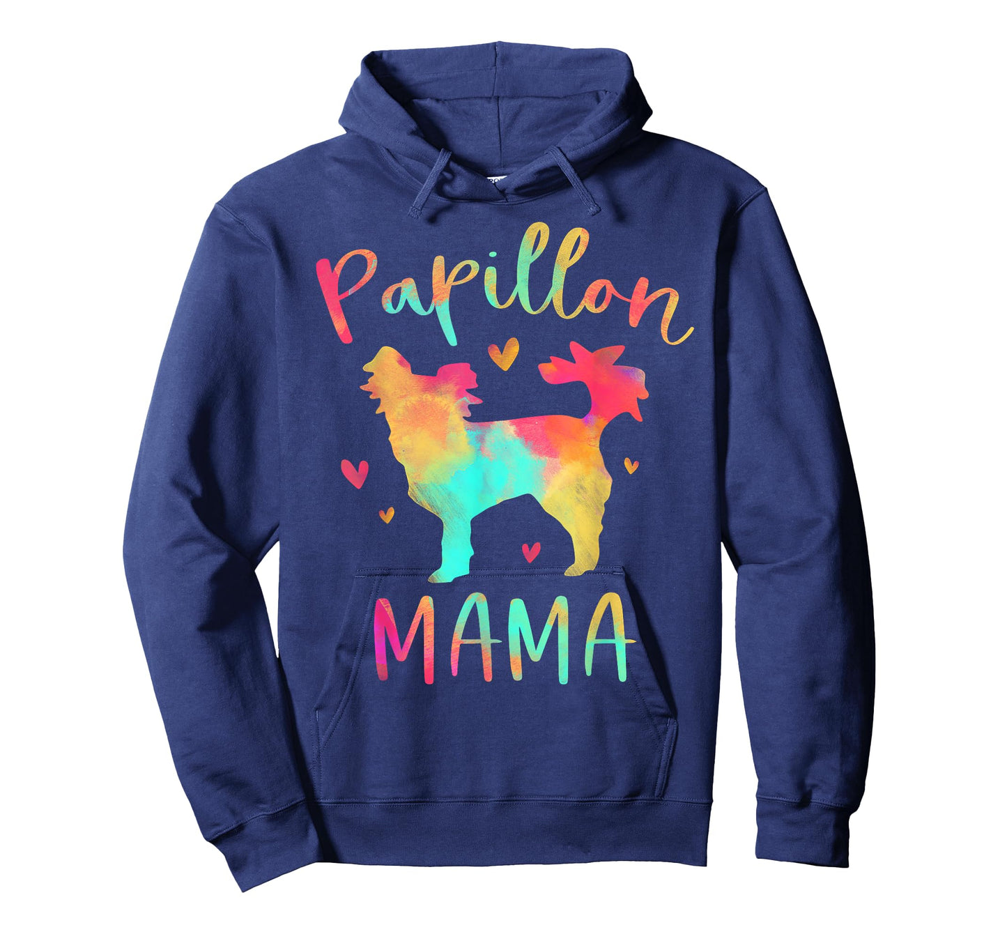 Papillon Mama Colorful Papillon Gifts Dog Mom T-Shirt