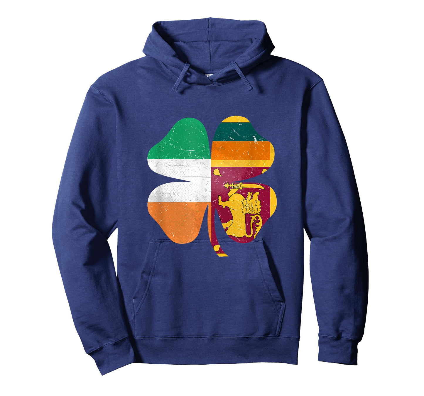 Sri Lankan Irish Shamrock Sri Lanka Ireland St Patrick's Day T-Shirt