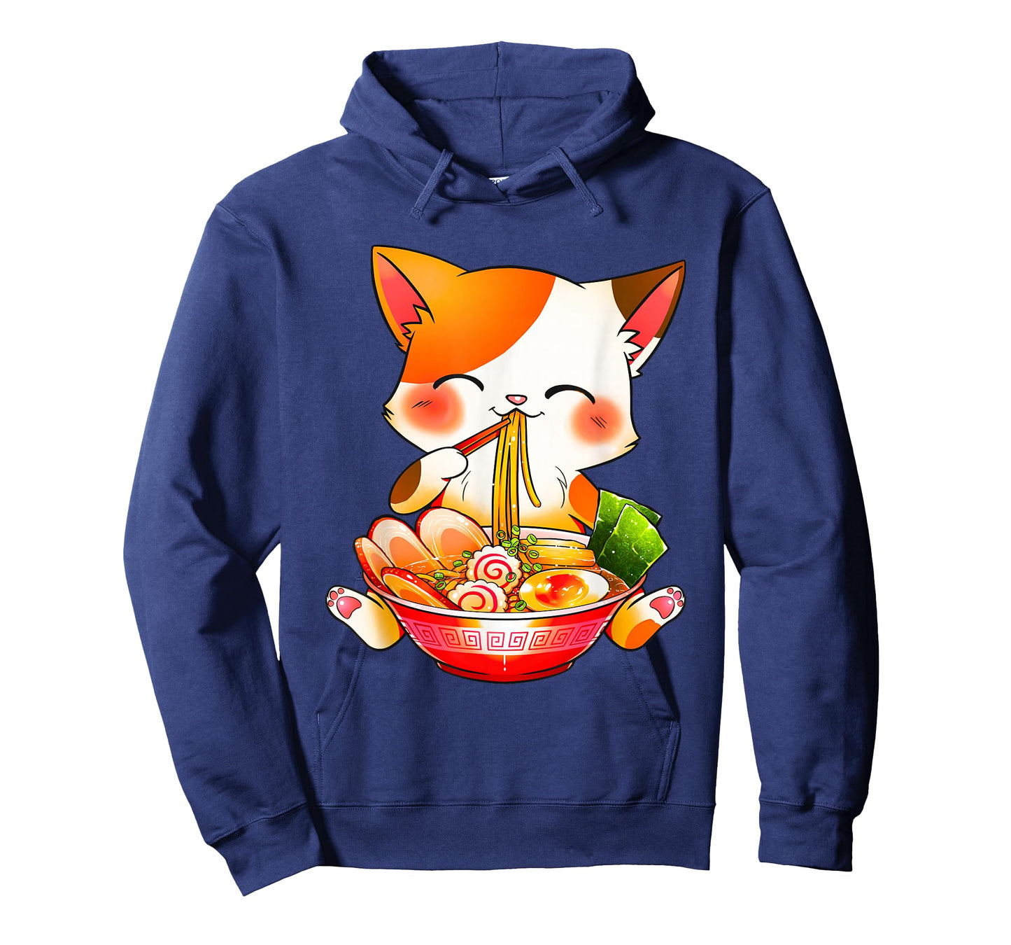 Ramen Cat Neko Anime Kawaii Japanese Merch Gifts Women Girls T-Shirt Small