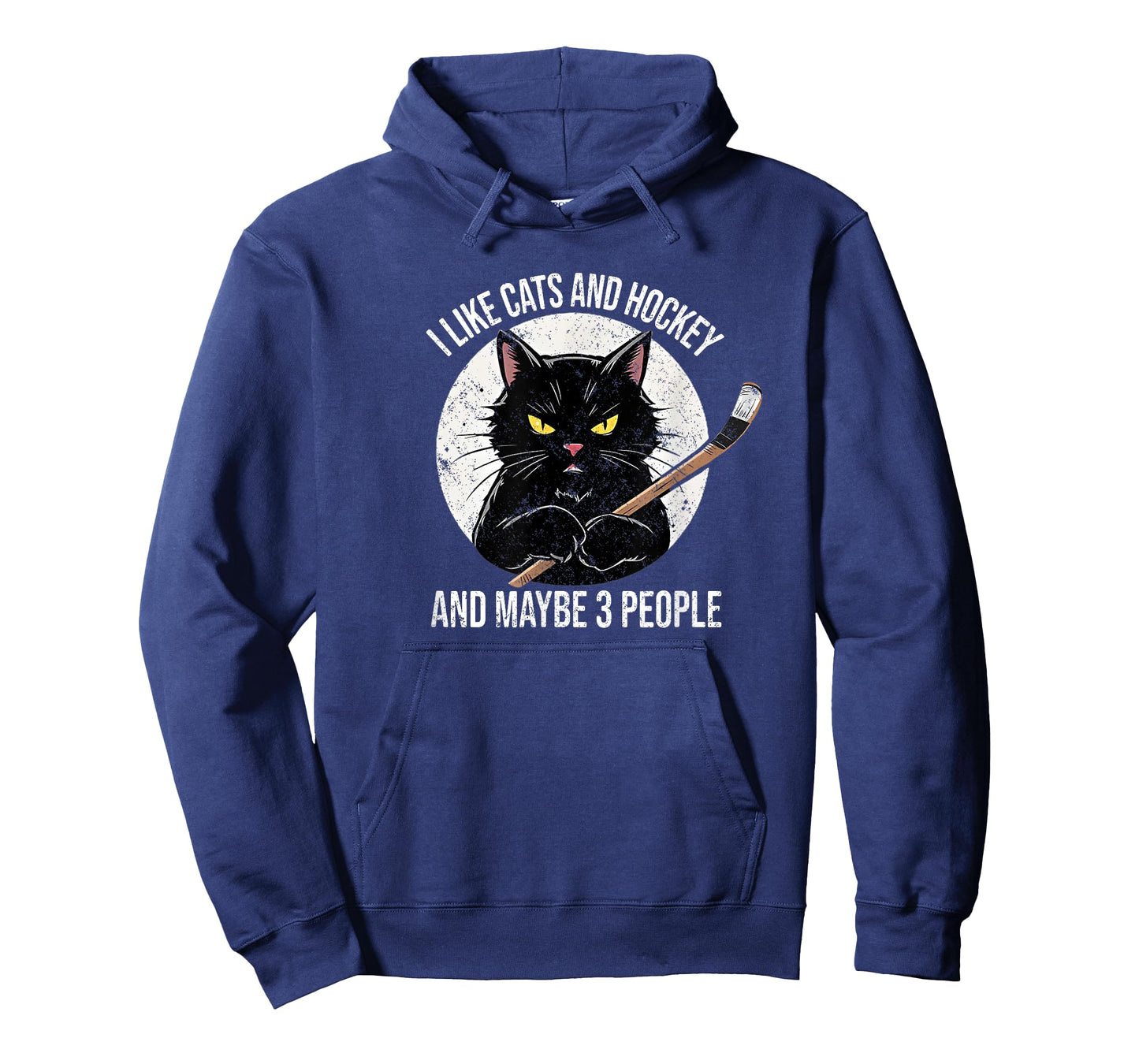 I like cats and hockey and maybe 3 people T-Shirt