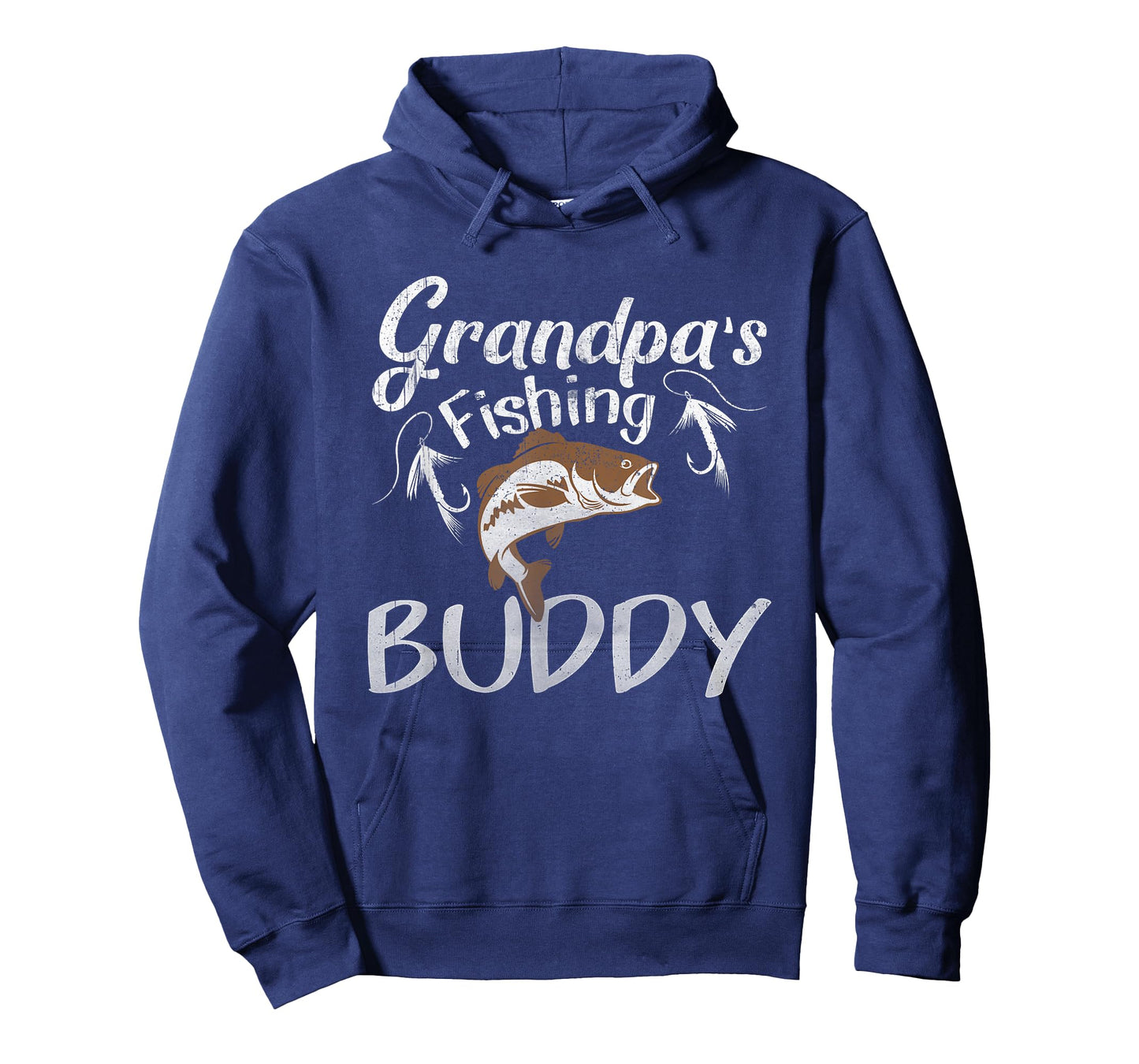 Grandpa's Fishing Buddy Grandson Granddaughter T-Shirt