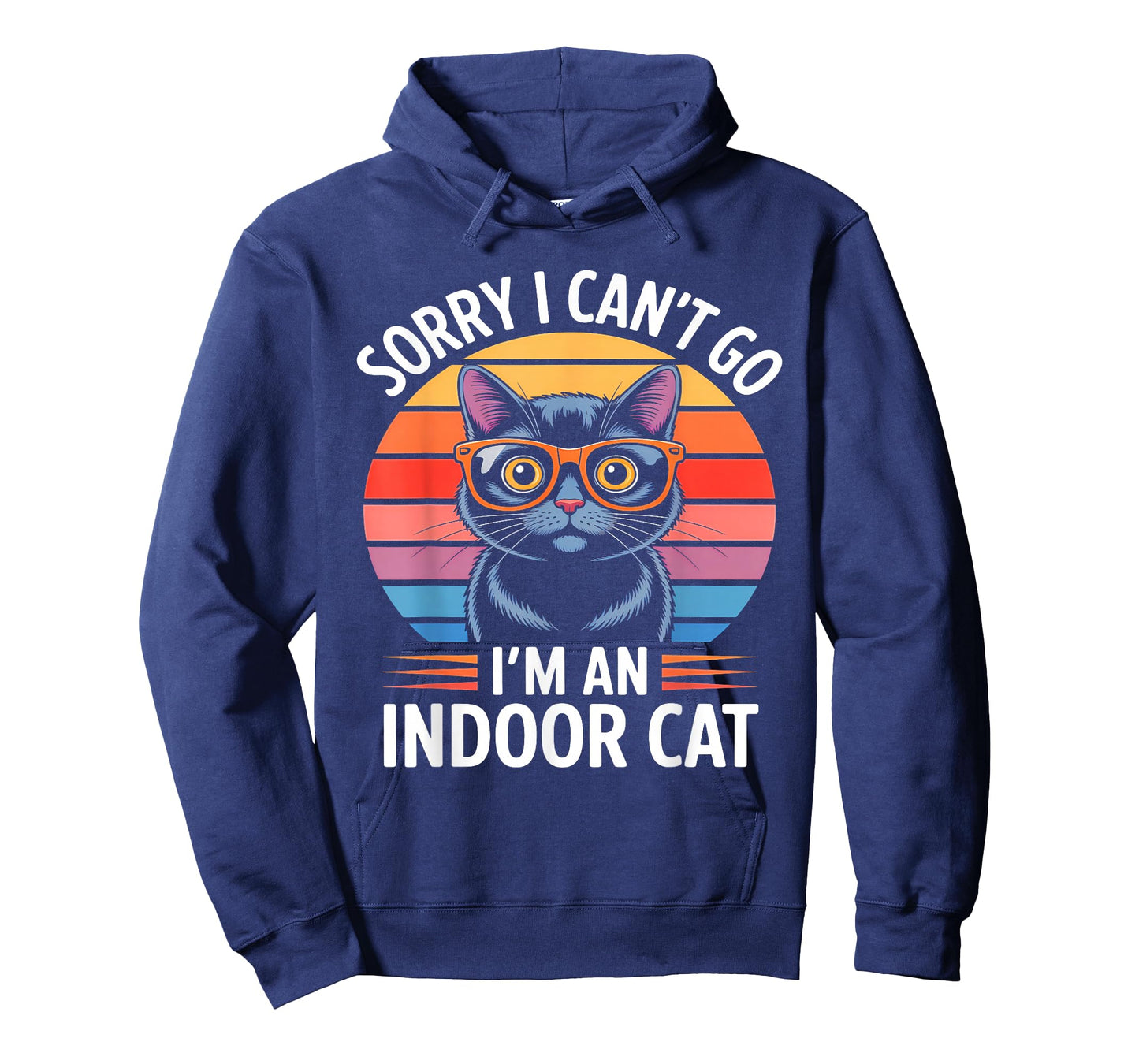 Sorry I Cant Go Im an Indoor Cat Cat Owners Introverts T-Shirt