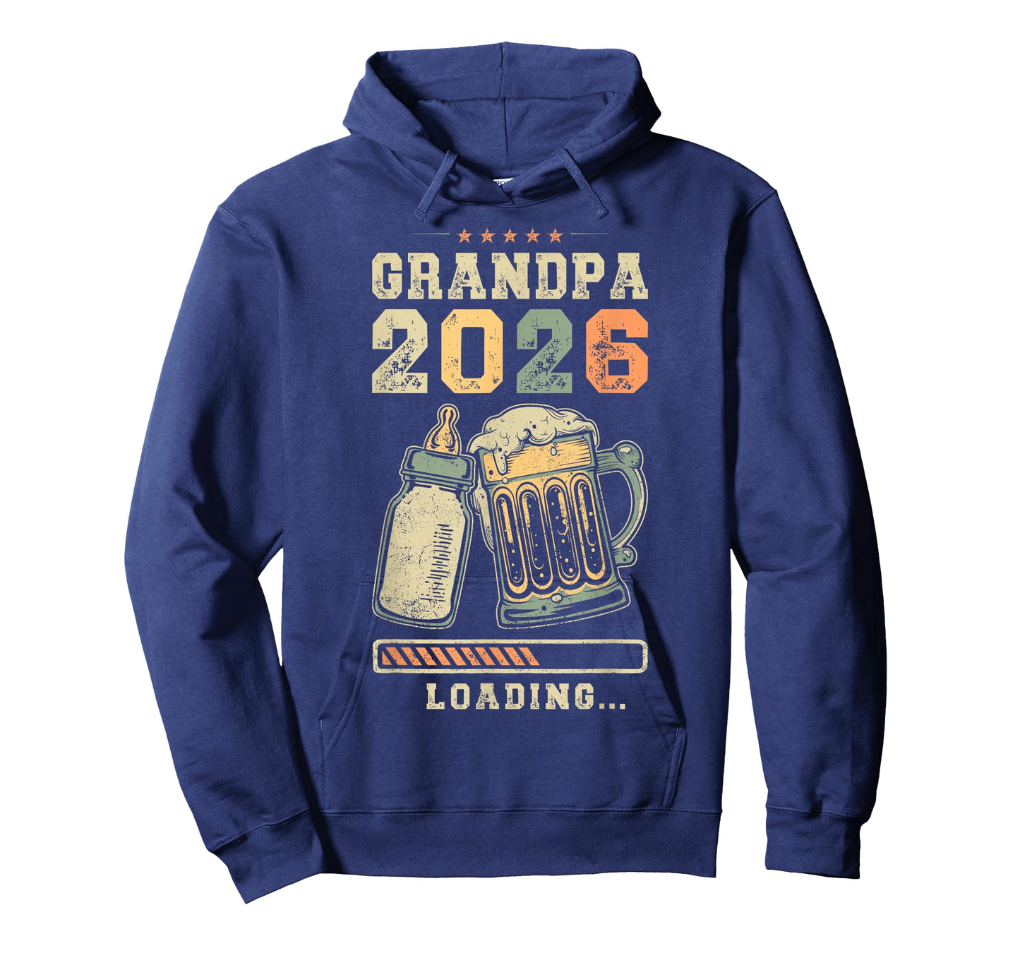 Grandpa 2026 Loading, Pregnancy Announcement, Grandfather T-Shirt