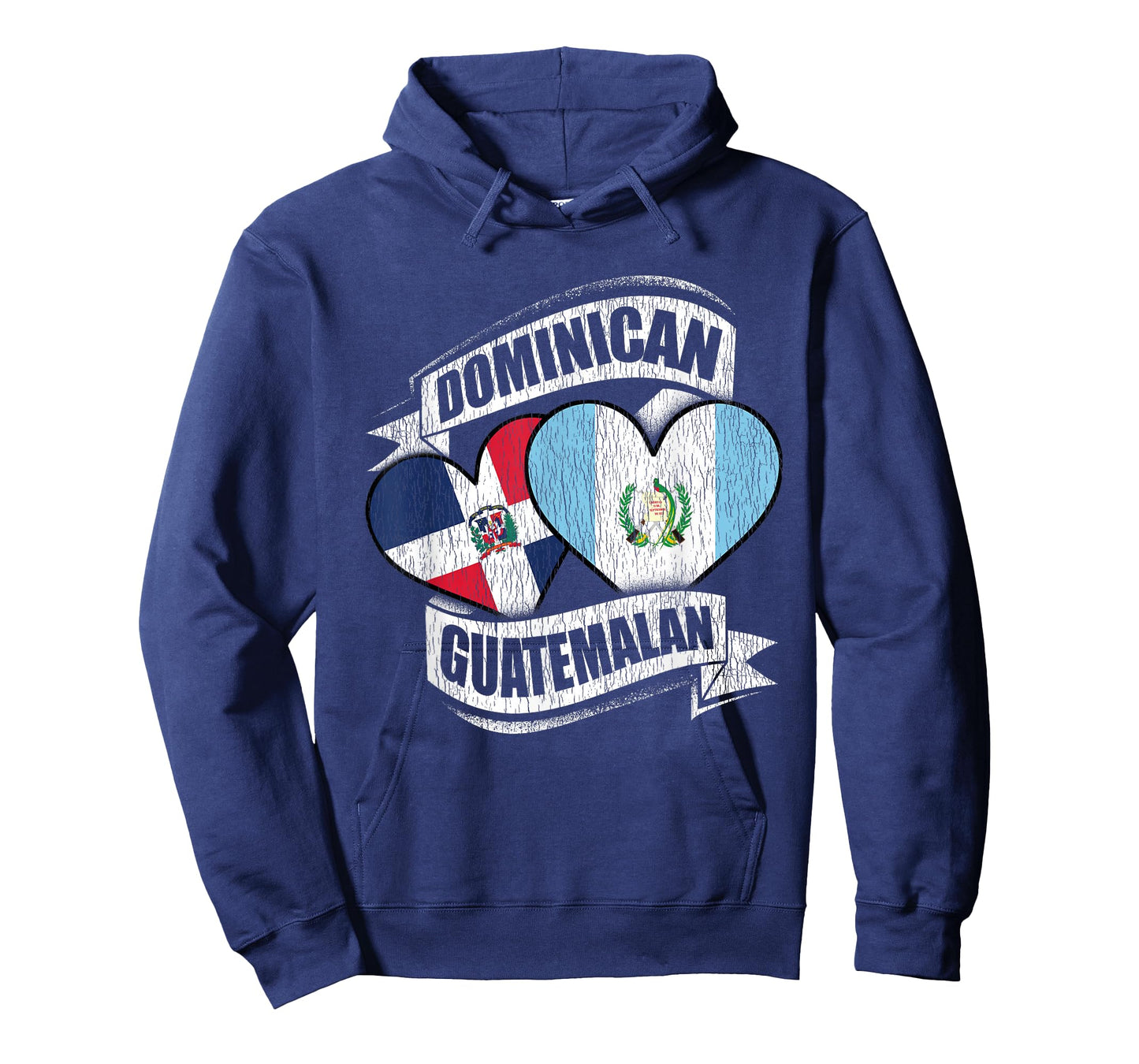 Dominican Guatemalan Heart Dominican Republic Guatemala Flag T-Shirt