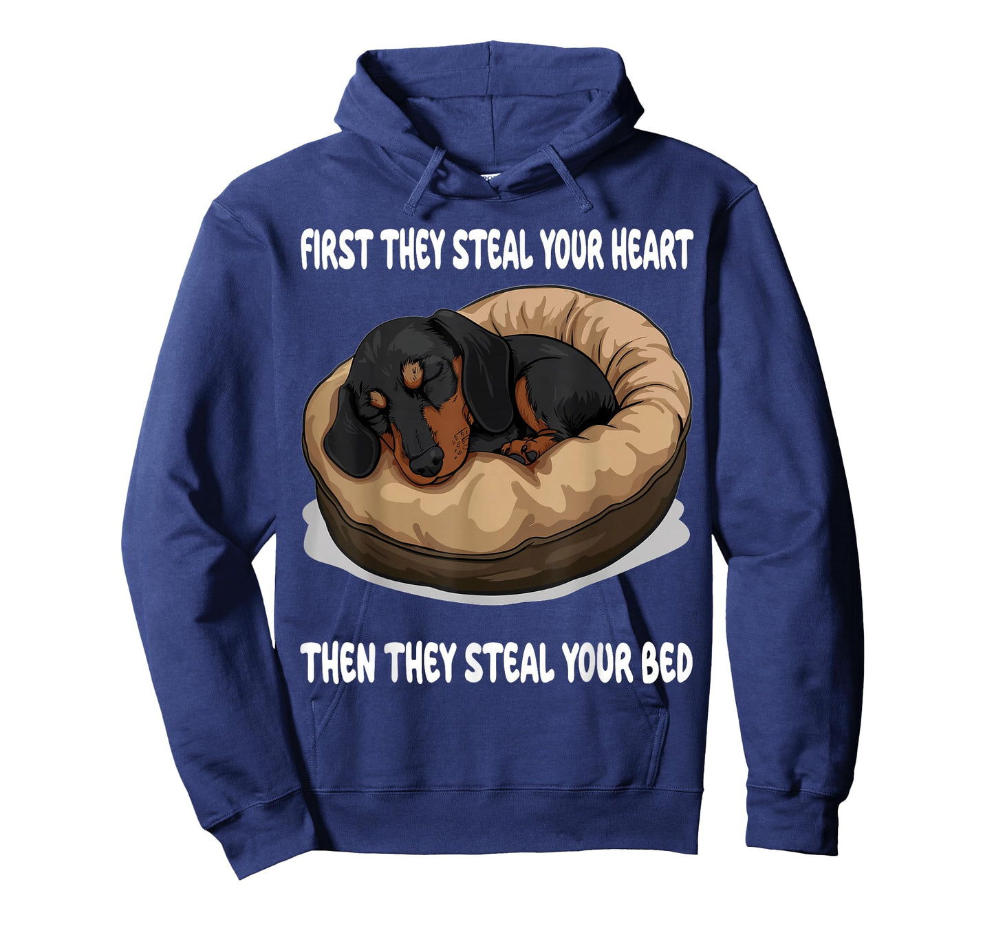 Dachshund Wiener Doxie Sleeping Pajamas Nightgown T-Shirt