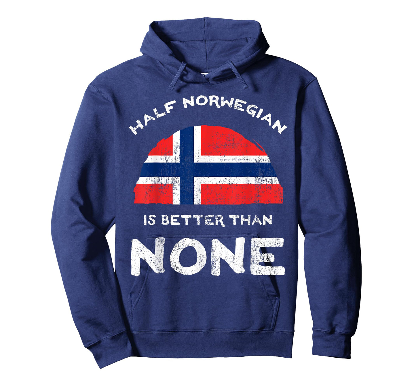 Half Norwegian Is Better Than None Kingdom of Norway DNA T-Shirt