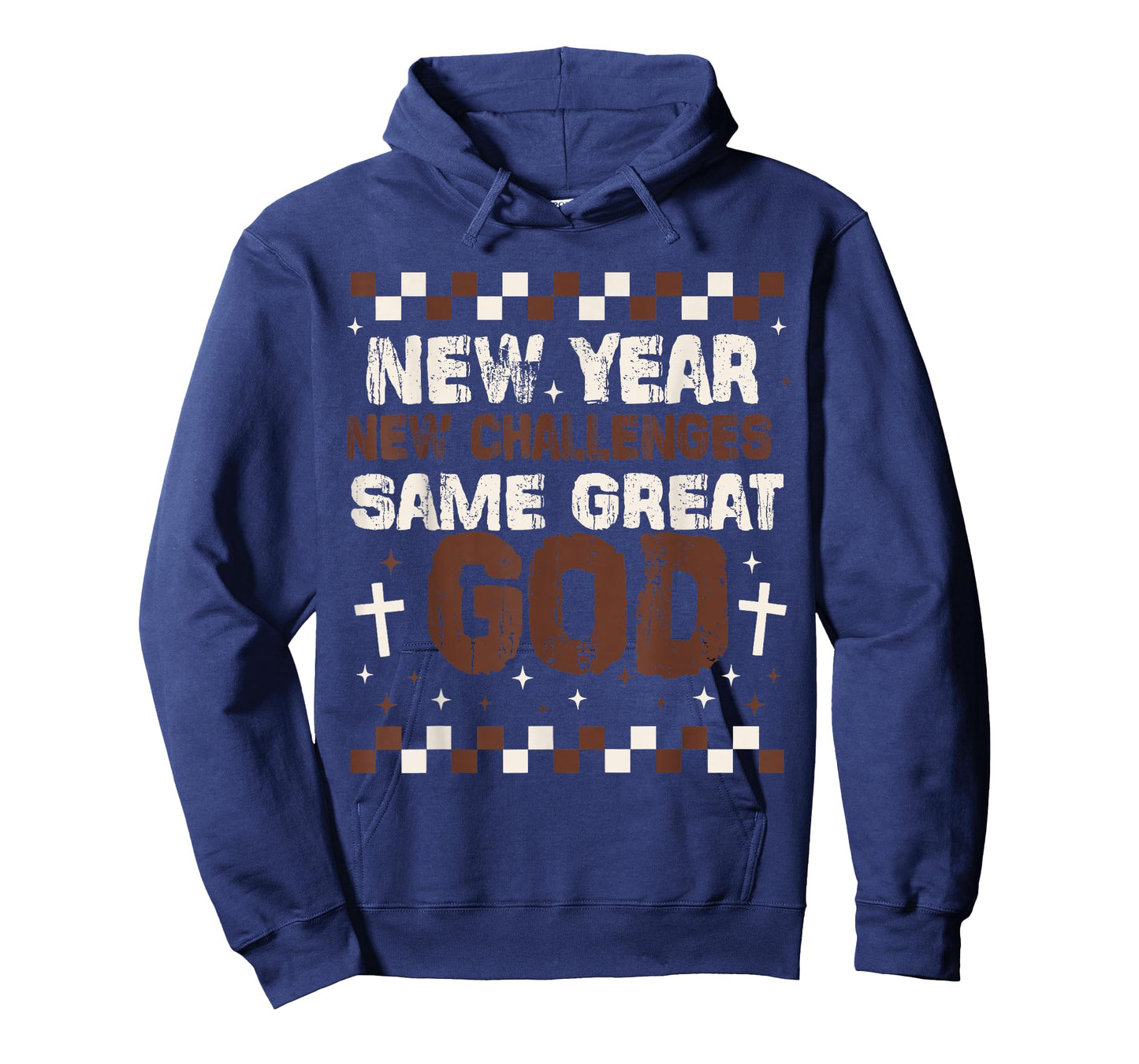 New Year, New Challenges, Same Great God, Christian New-Year T-Shirt