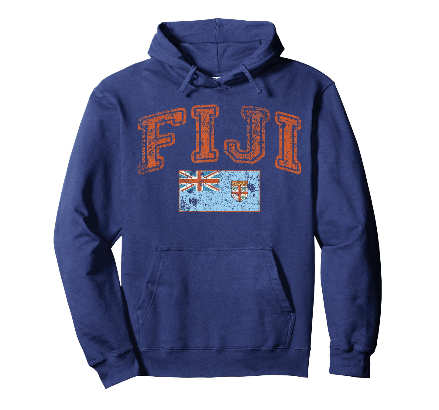 Vintage Retro Faded Fiji Flag T-Shirt