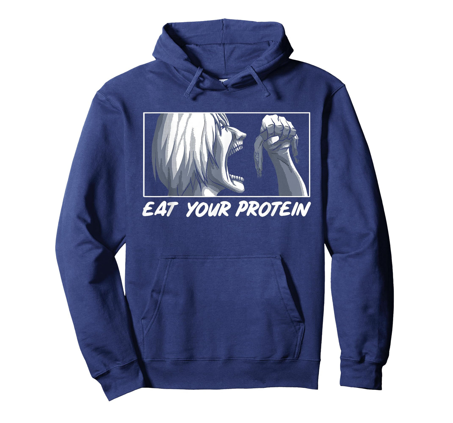 Eat Your Protein Anime Gym Manga Bodybuilding Fitness Anime T-Shirt