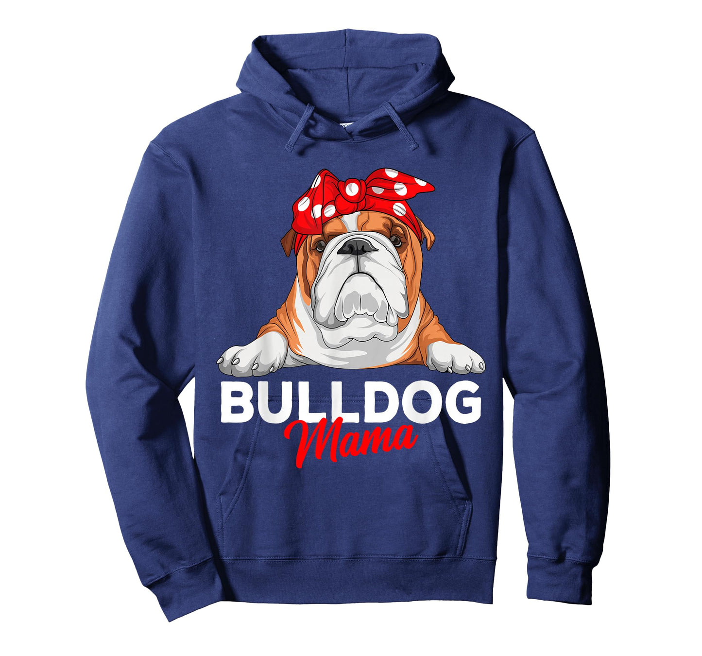English Bulldog Mama Bully Dog Mom Funny Womens Gift T-Shirt