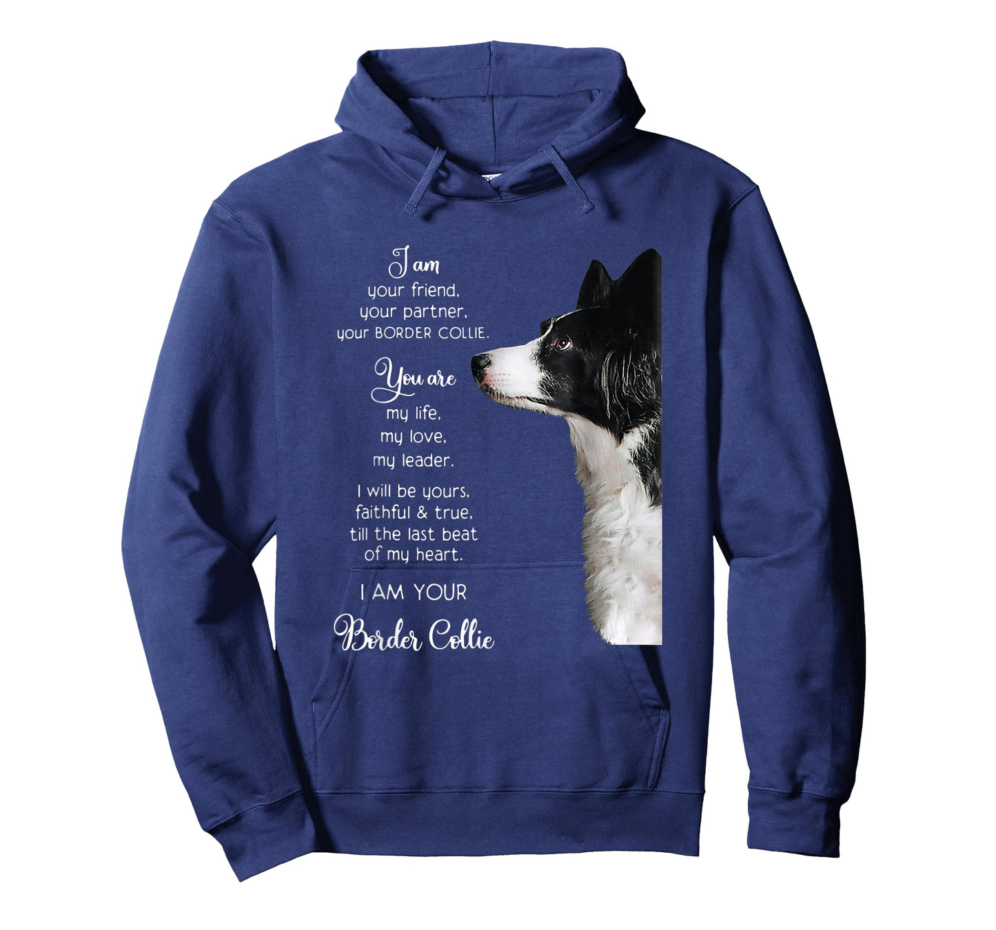 Funny I Am Your Friend Your Partner Your Border Collie Gift T-Shirt
