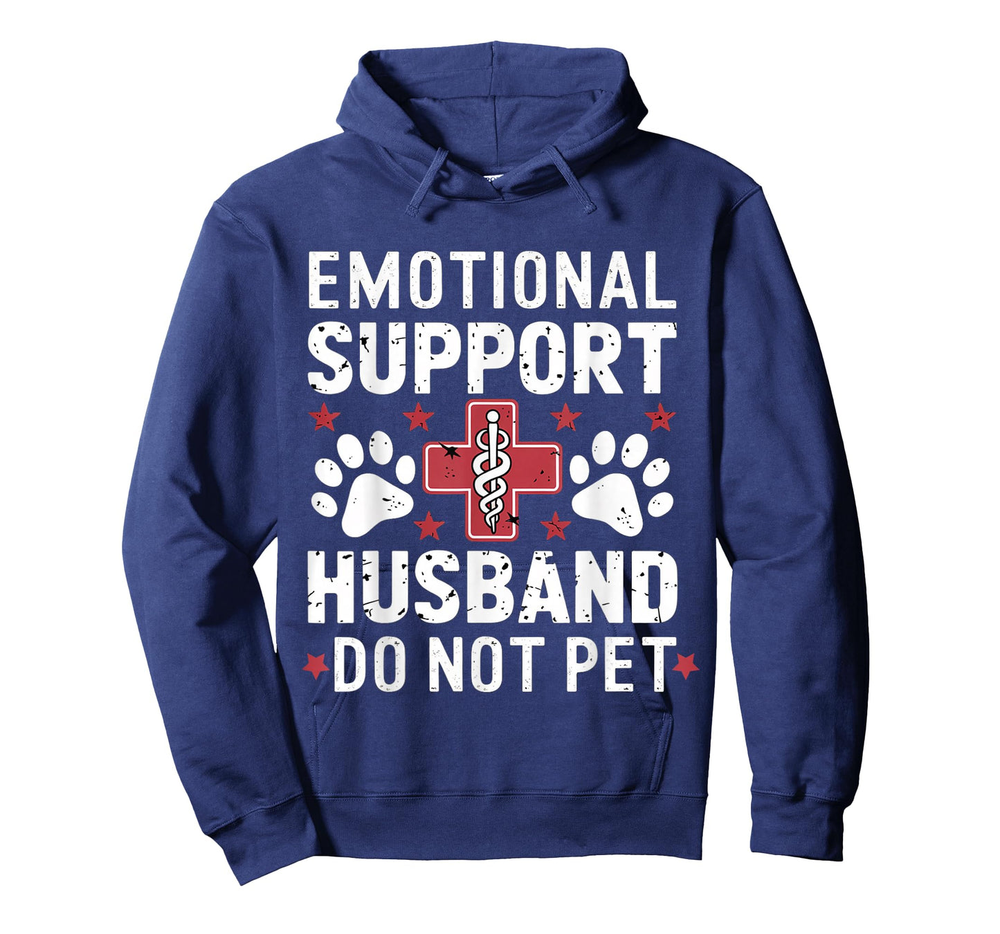 Funny Emotional Support Husband Funny Do Not Pet for Men T-Shirt
