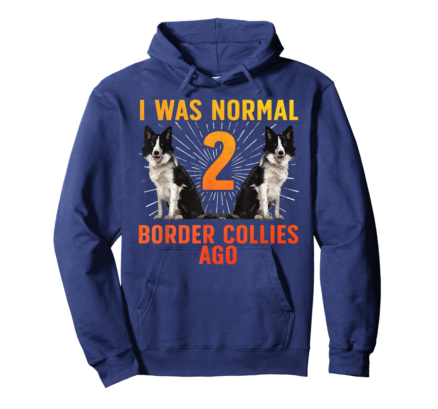 Border Collie Art For Men Women Kids Border Collie Lover T-Shirt