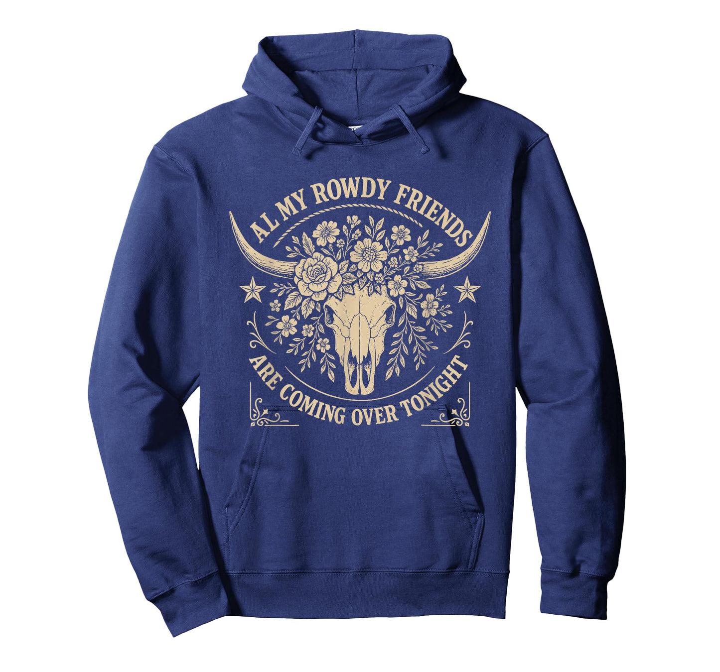 All My Rowdy Friends Are Coming Over Tonight Western Graphic T-Shirt