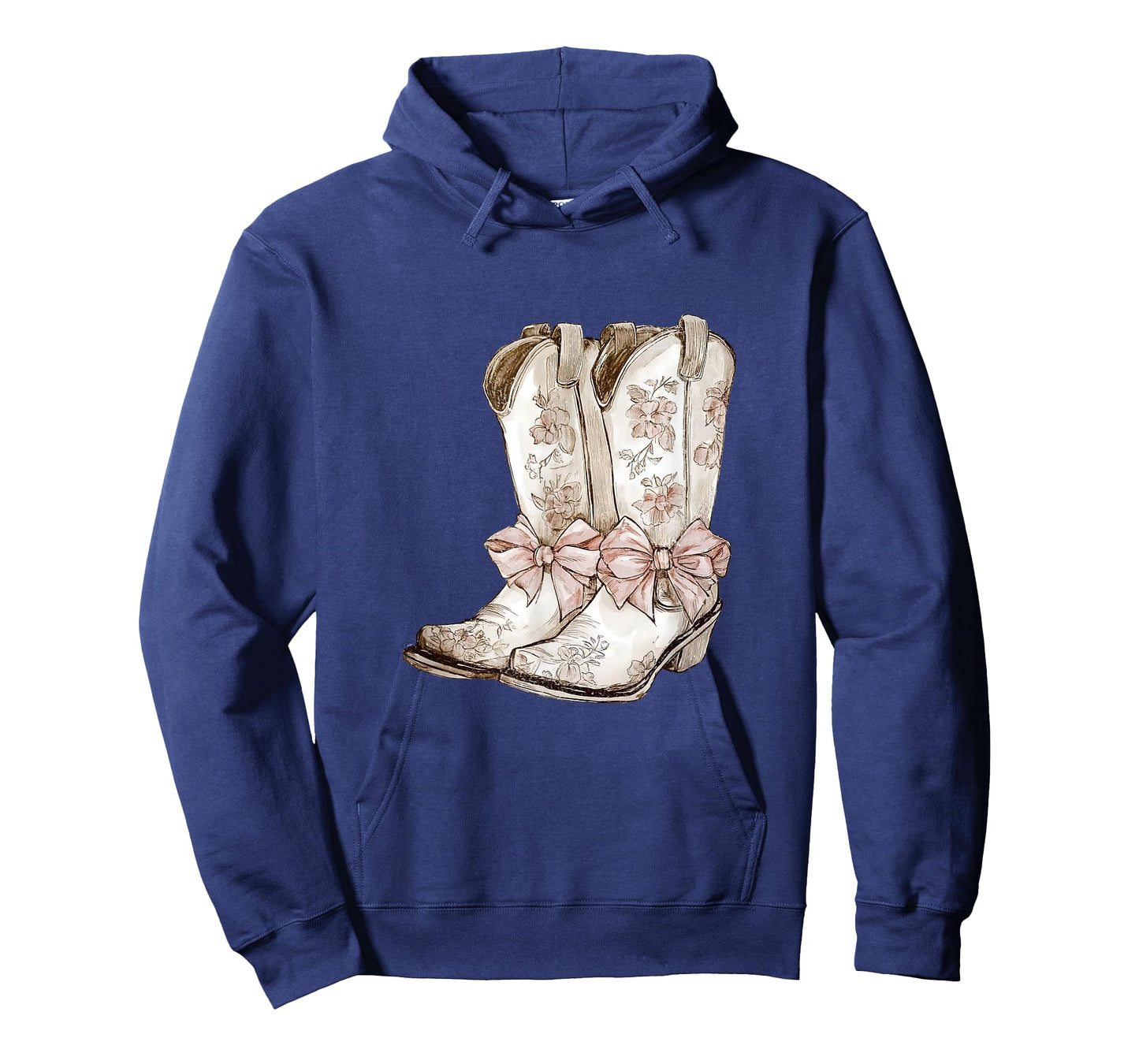 Pink Coquette Bow Cowboy Boots Western Country Cowgirl T-Shirt