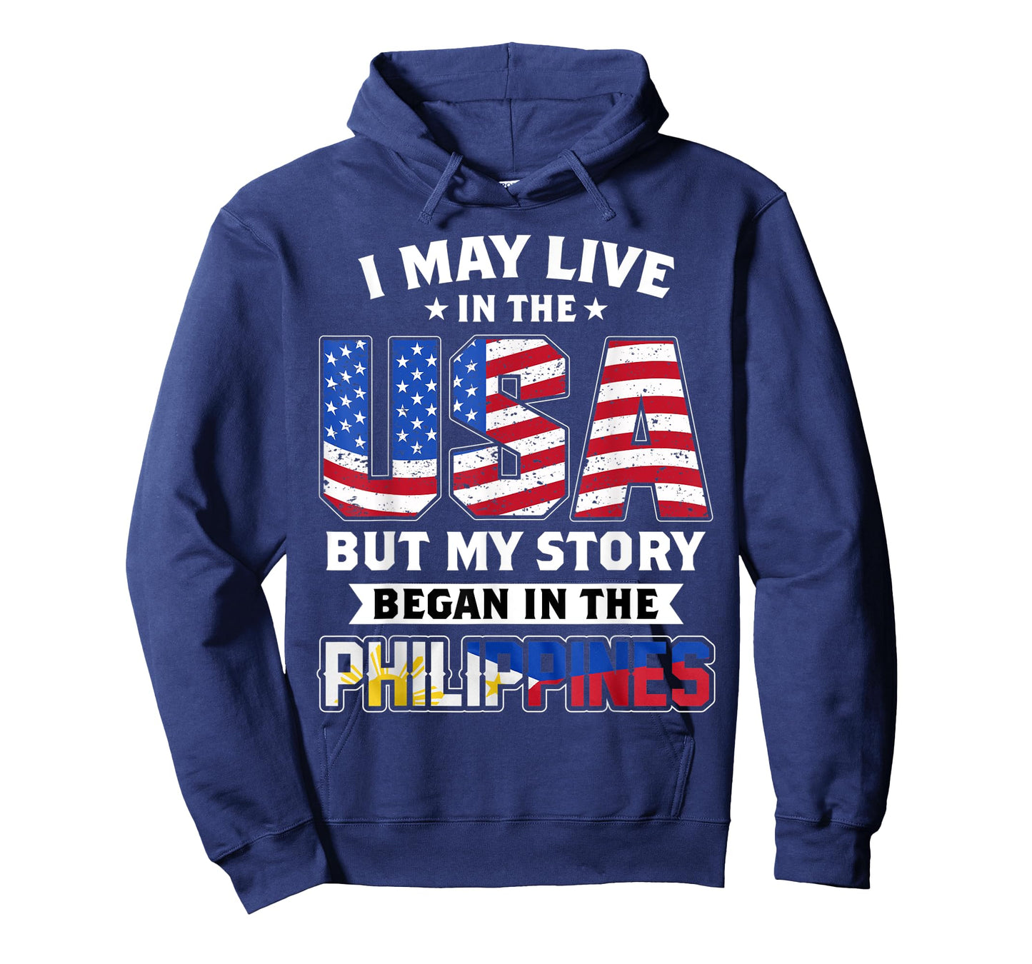 I May Live In The USA But MY Story Began In The Philippines T-Shirt