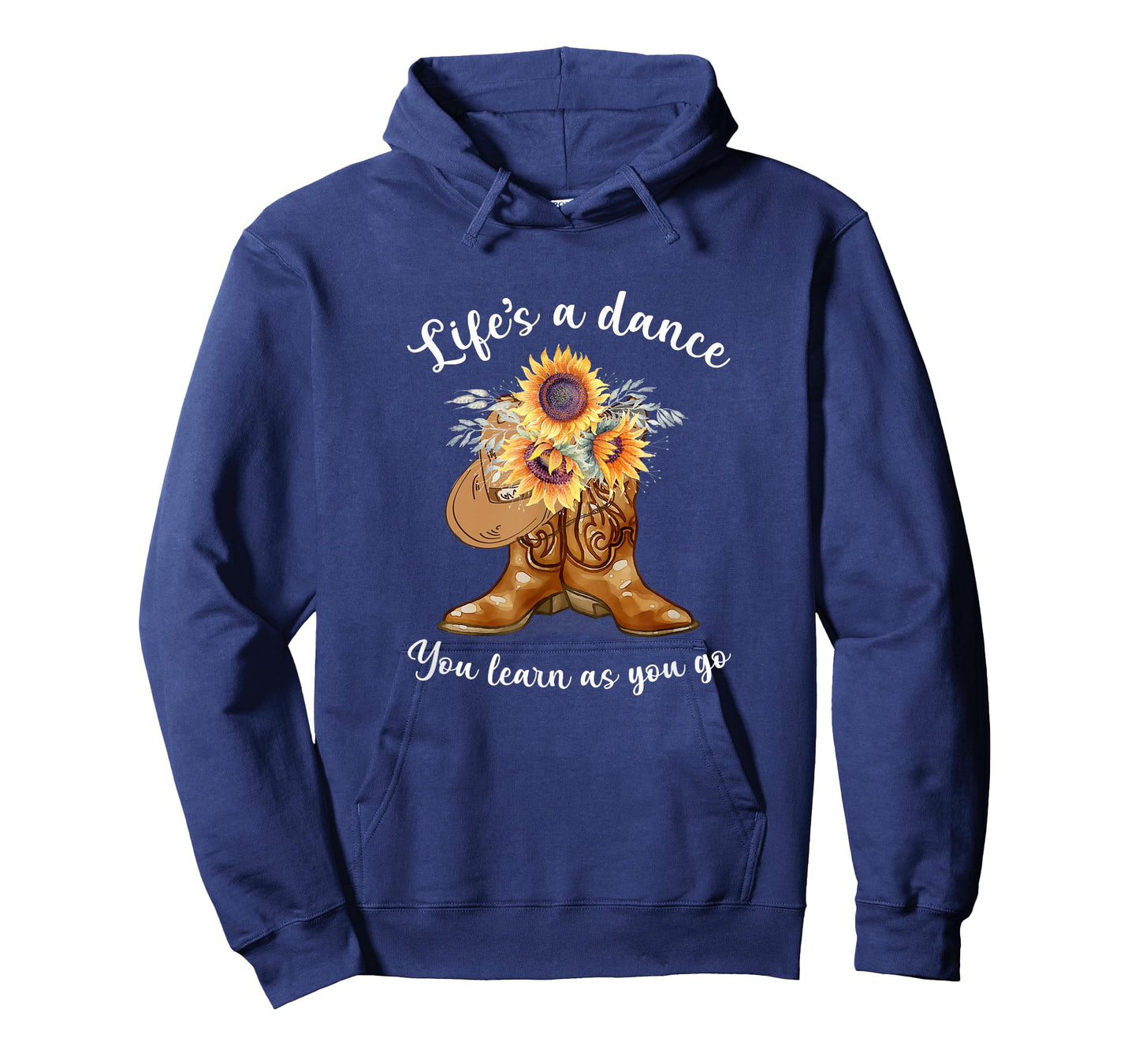 Life's A Dance You Learn As You Go Hippie Styles Costumed T-Shirt