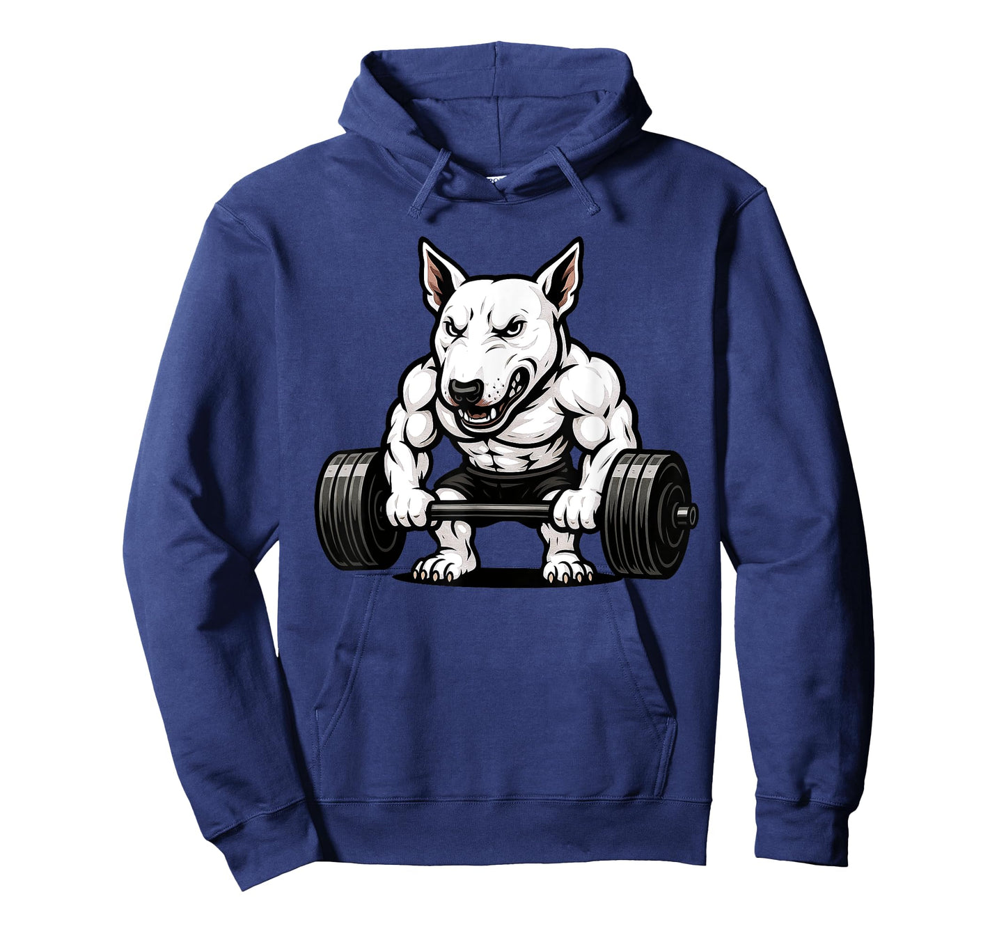 English Bull Terrier Weightlifting Bodybuilder Workout Gym T-Shirt