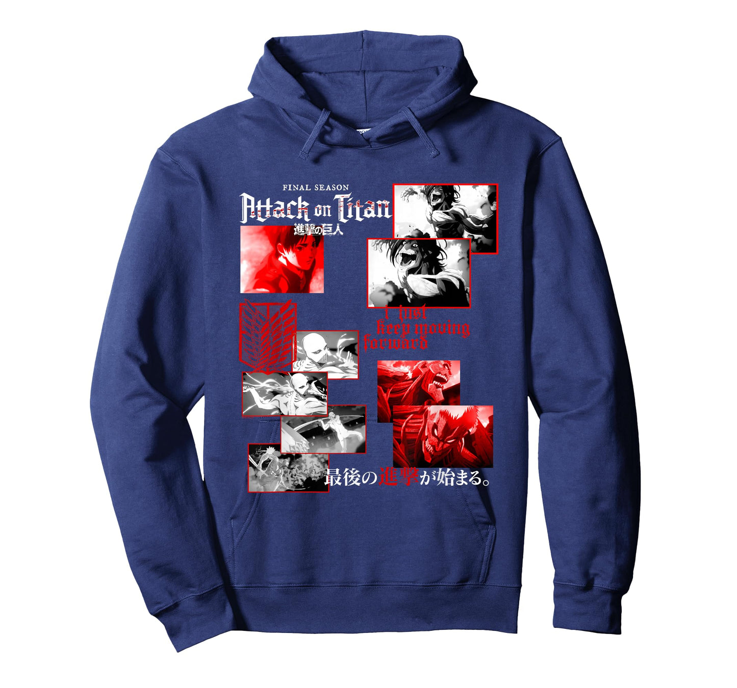 Attack on Titan Season 4 - Season 4 Curated Clutter Anime T-Shirt