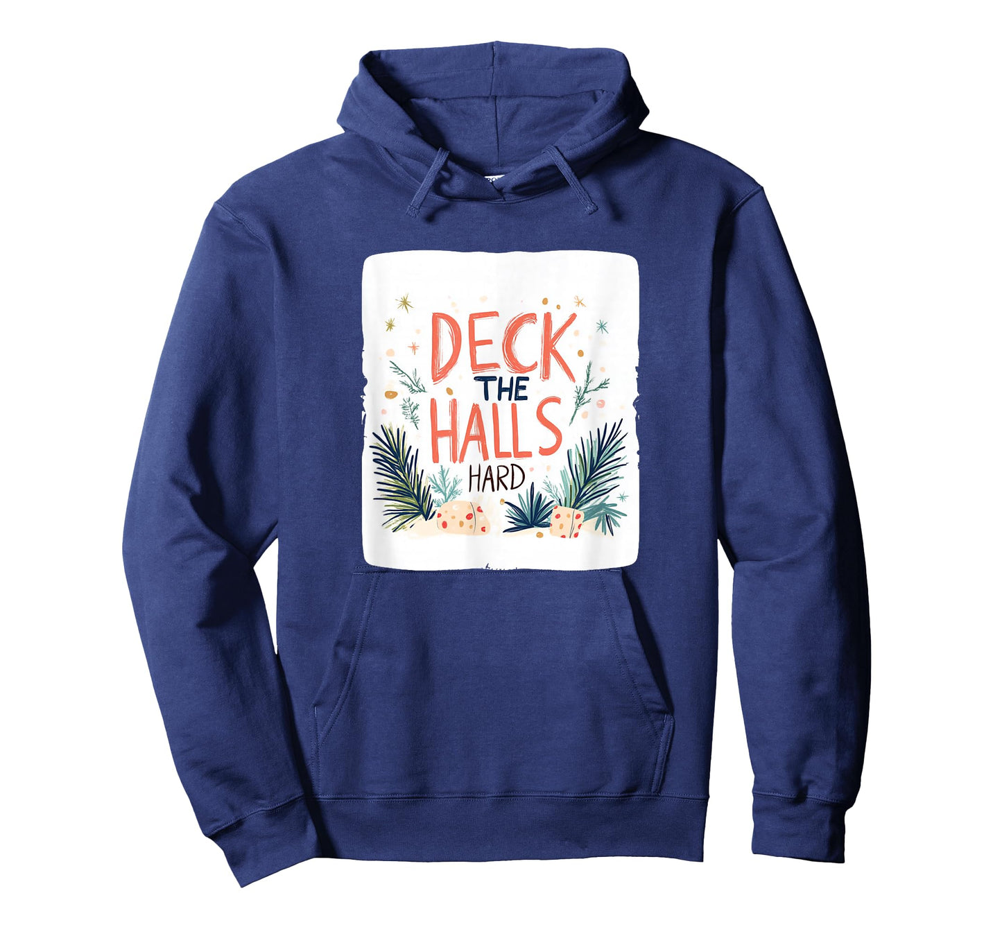 Funny Deck The Halls Hard Speech Costume T-Shirt