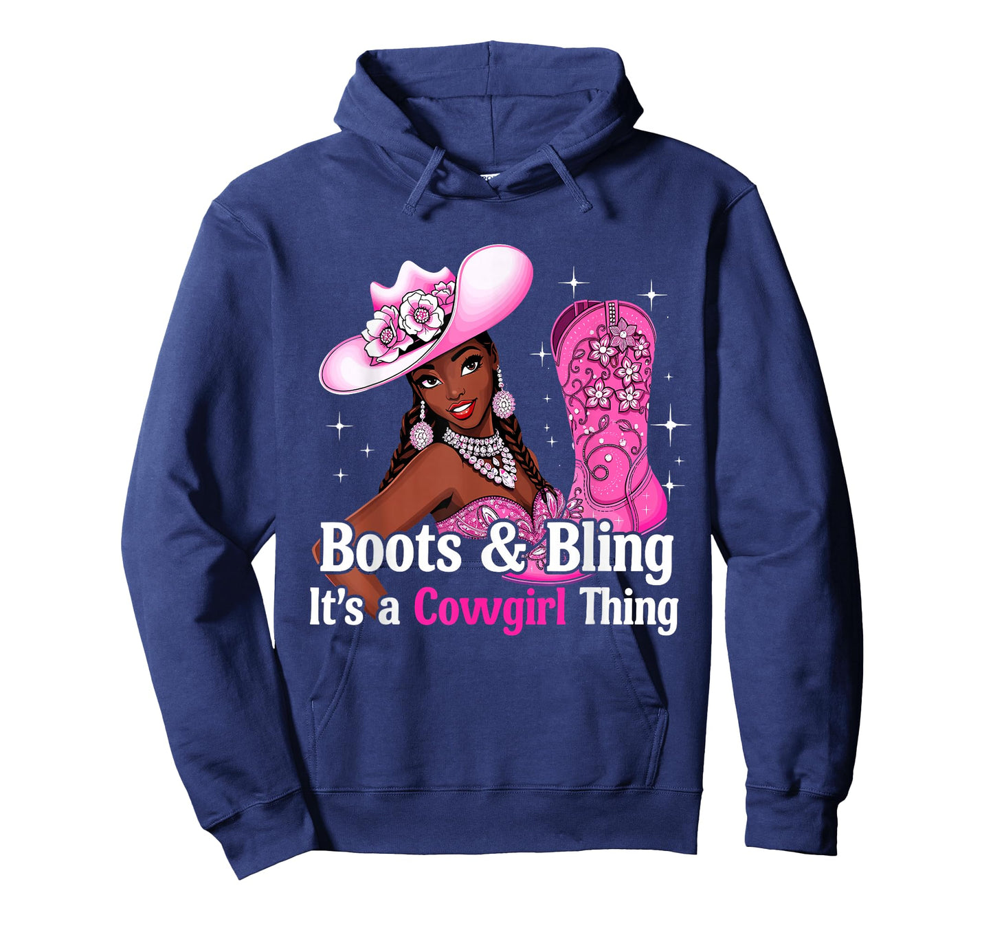 Boots and Bling it's Cowgirl Thing,Black History Month Pride T-Shirt